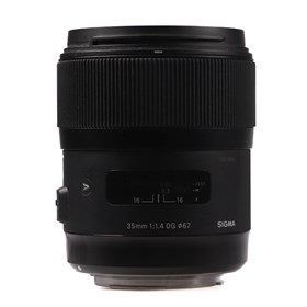 USED Sigma 35mm f1.4 DG HSM Art Lens for Canon EF