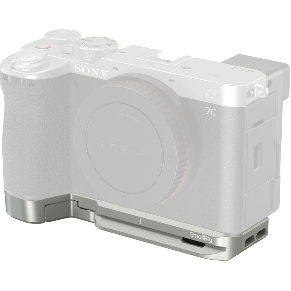 SmallRig Baseplate with Airtag Slot for Sony A7C II/A7CR (Silver) 5482