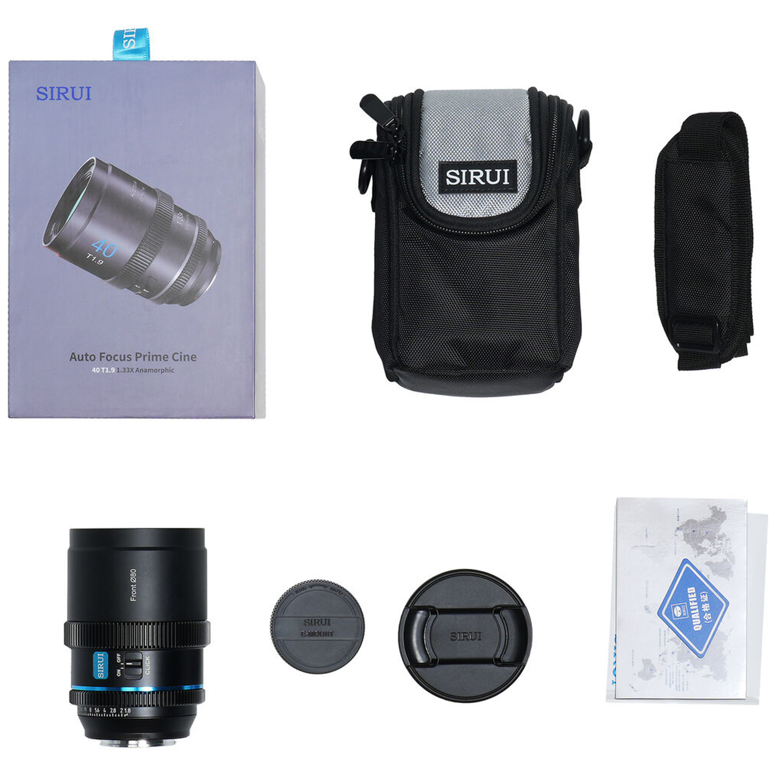 Sirui 40mm T1.8 1.33X S35 AF Lens (L mount, Neutral Flare) | Wex Photo