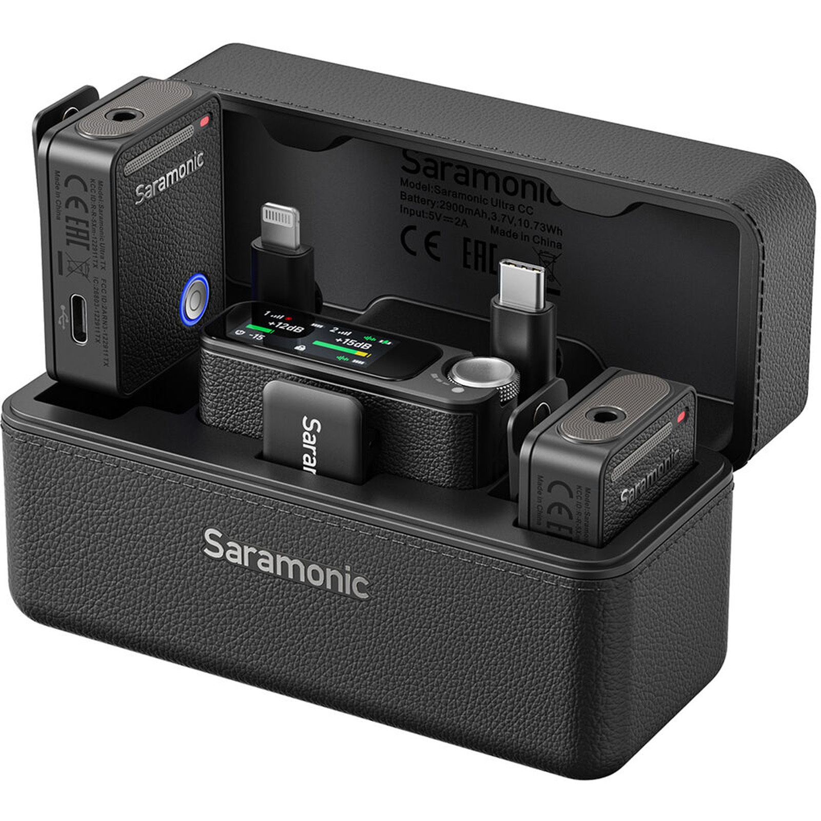 Saramonic Ultra 01 Dual Wireless Microphone Set - Black | Wex