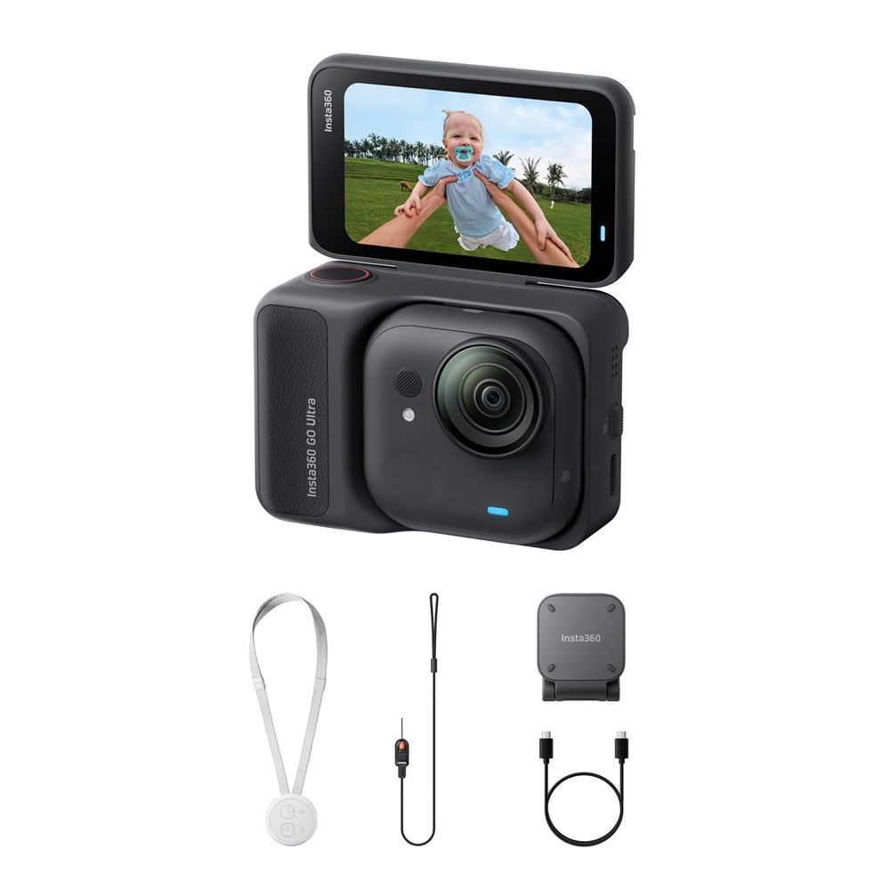 Go Ultra Box Insta360 GO Ultra Midnight Black Standard Bundle | Wex Photo Video
