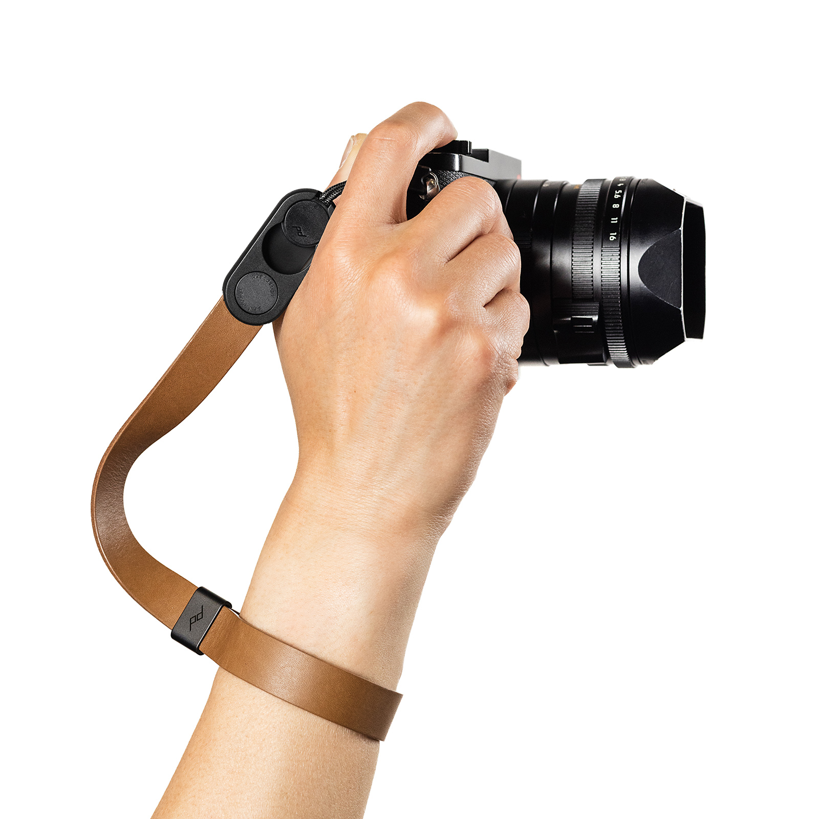 Peak Design Cuff Leather Camera Wrist Strap - Tan