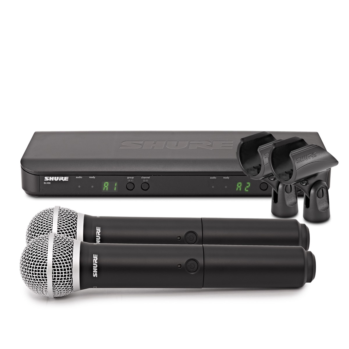 Shure BLX Dual Wireless System with 2x PG58 Handheld