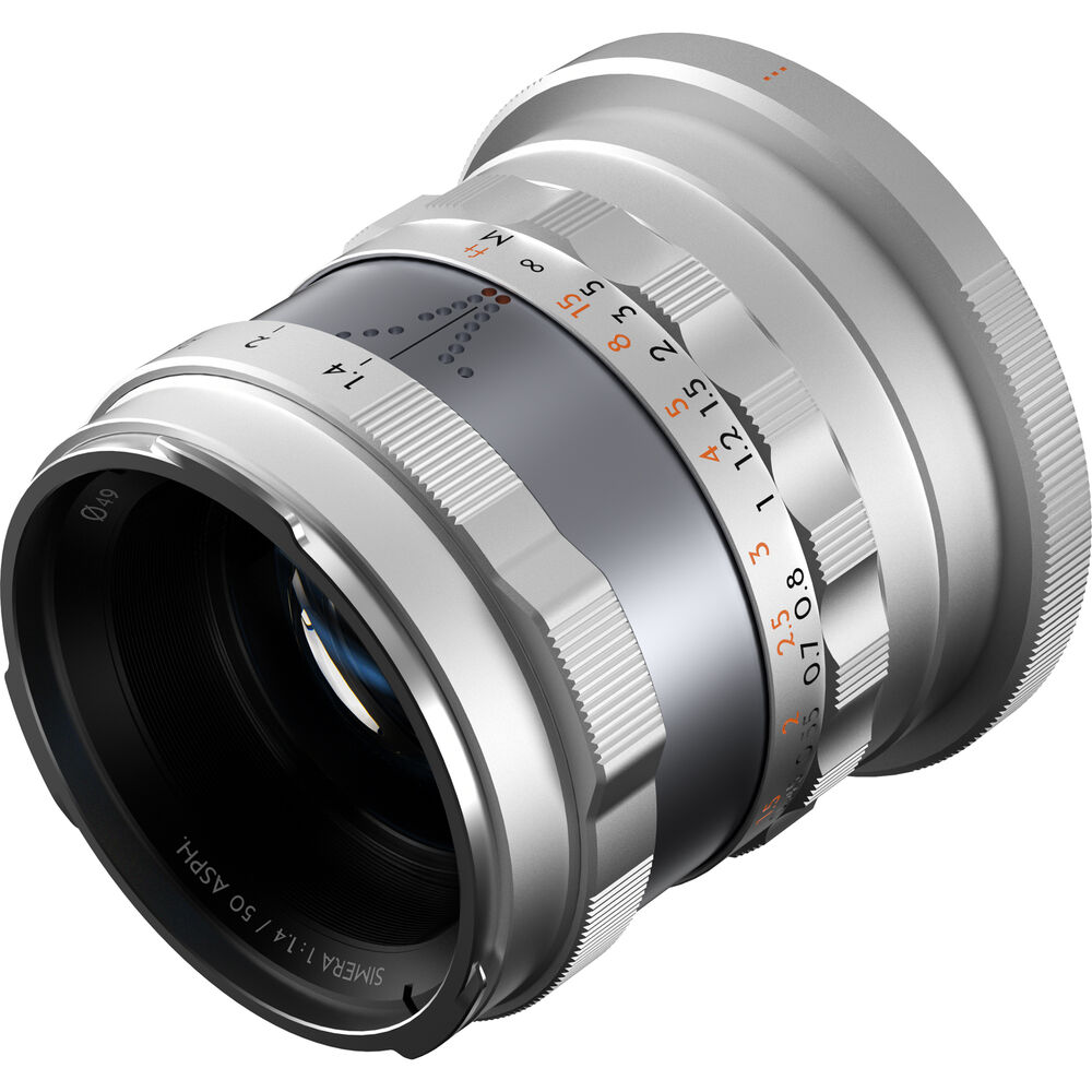 ほぼ新品 Thypoch SIMERA 50mm F1.4 ニコンZマウント Thypoch Simera 50mm f1.4 Photography FF Lens for Nikon Z - Silver
