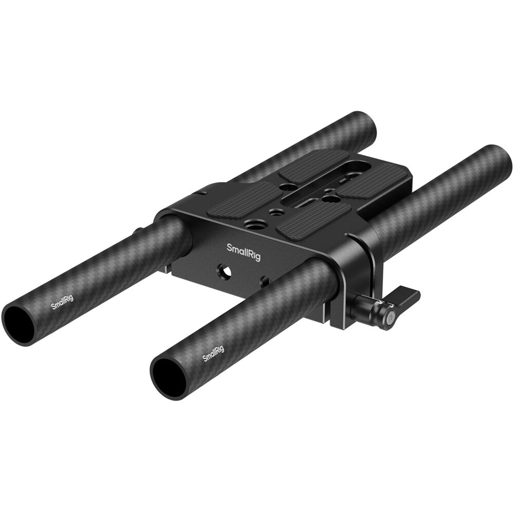 SmallRig Bottom Mount Plate with Dual 15mm Rod Clamp 5609