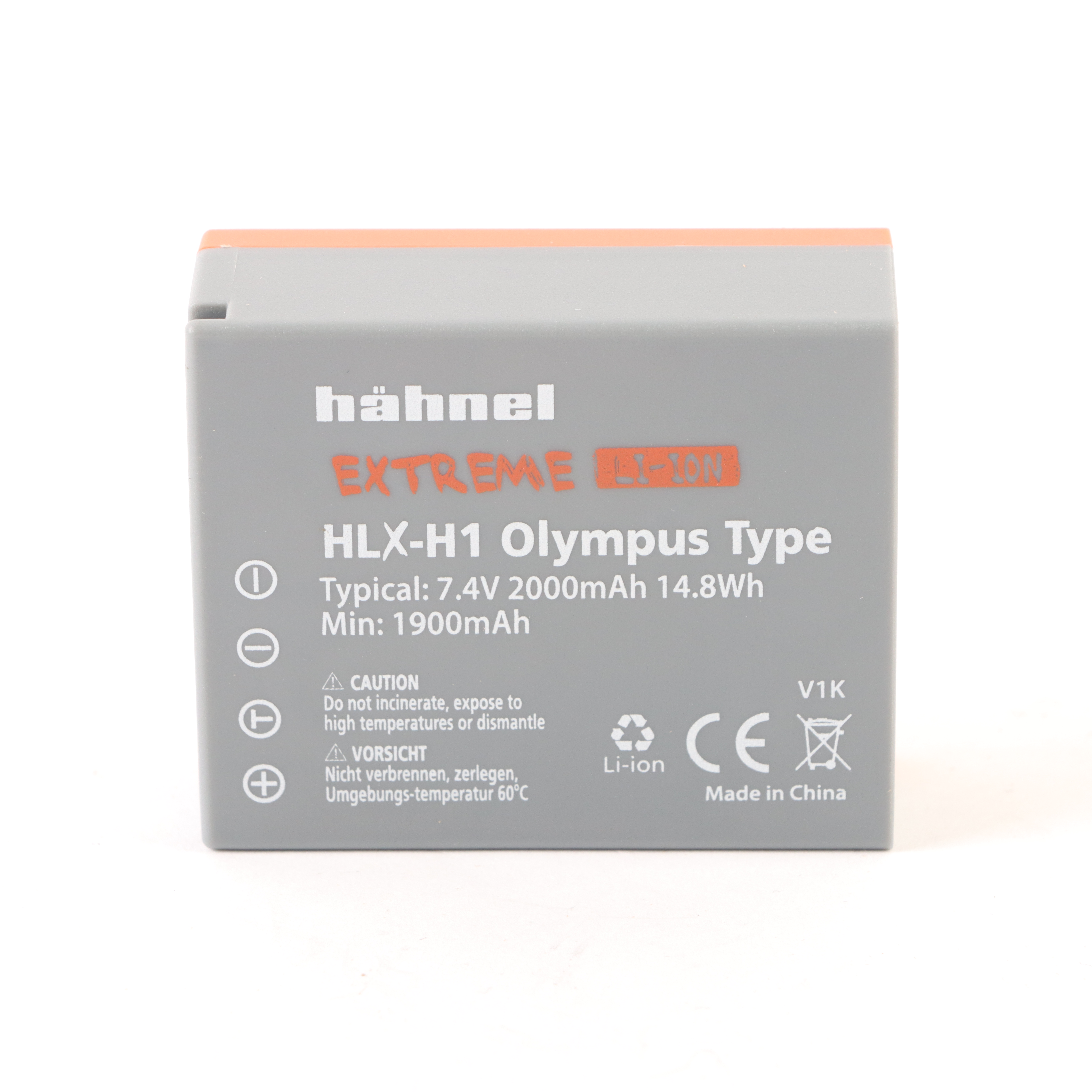 USED Hahnel Extreme HLX-H1 Battery (Olympus BLH-1)