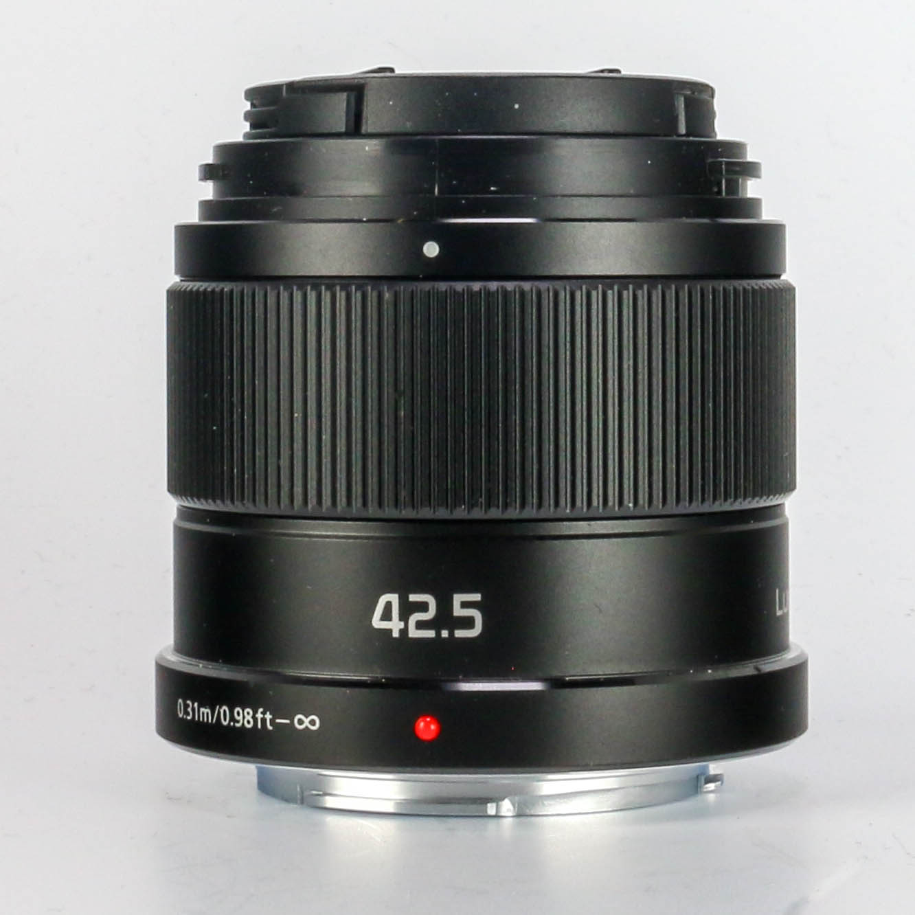 USED Panasonic 42.5mm f1.7 LUMIX G ASPH POWER OIS Lens - Black