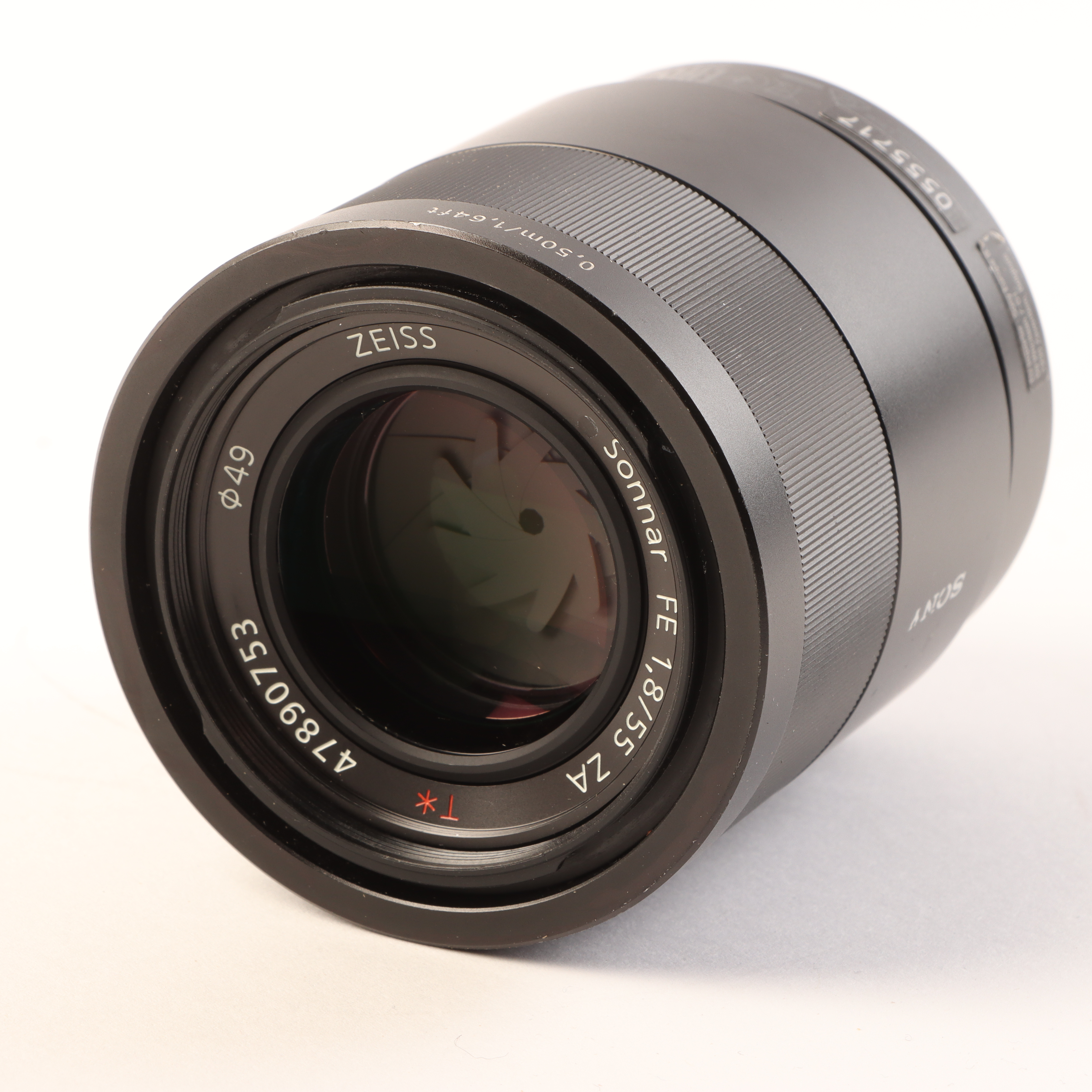 USED Sony FE 55mm f1.8 ZA Carl Zeiss Sonnar T* Lens
