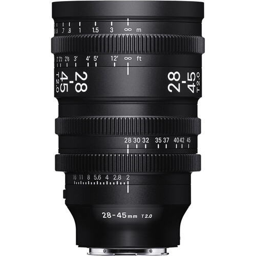 Sigma 28-45mm T2 FF AF Cine Lens for Sony E (Imperial)
