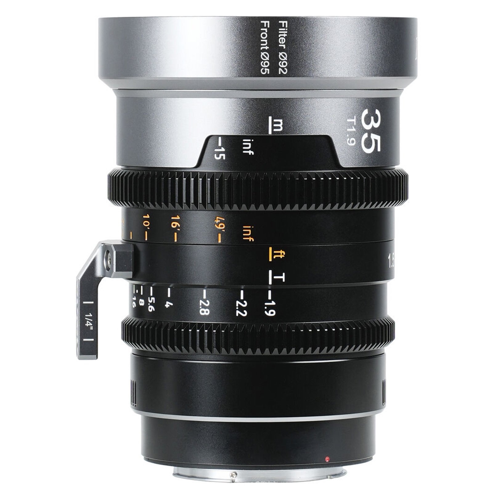 SIRUI IronStar 35mm T1.9 1.5x Cine Lens (PL/EF mount, Blue Flare)