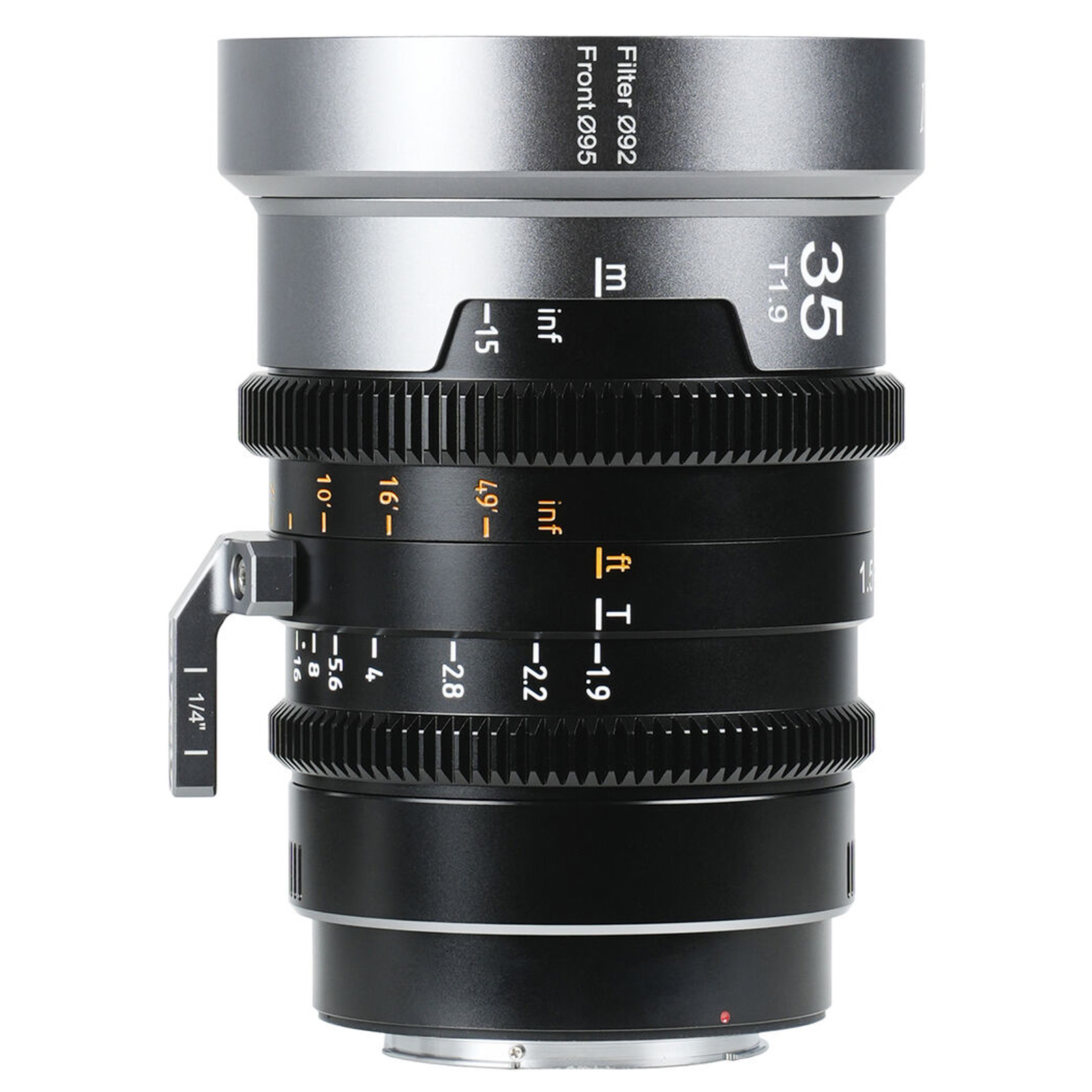 SIRUI IronStar 35mm T1.9 1.5x Cine Lens (PL/EF mount, Neutral Flare)