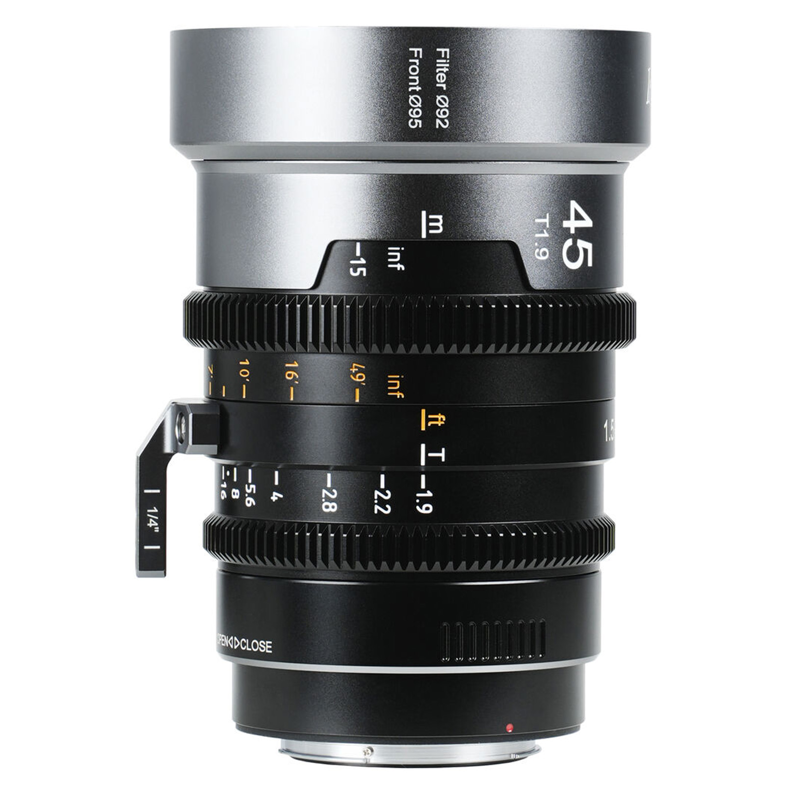 SIRUI IronStar 45mm T1.9 1.5x Cine Lens (PL/EF mount, Neutral Flare)