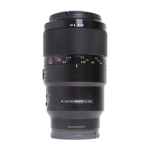 USED Sony FE 90mm f2.8 Macro G OSS Lens