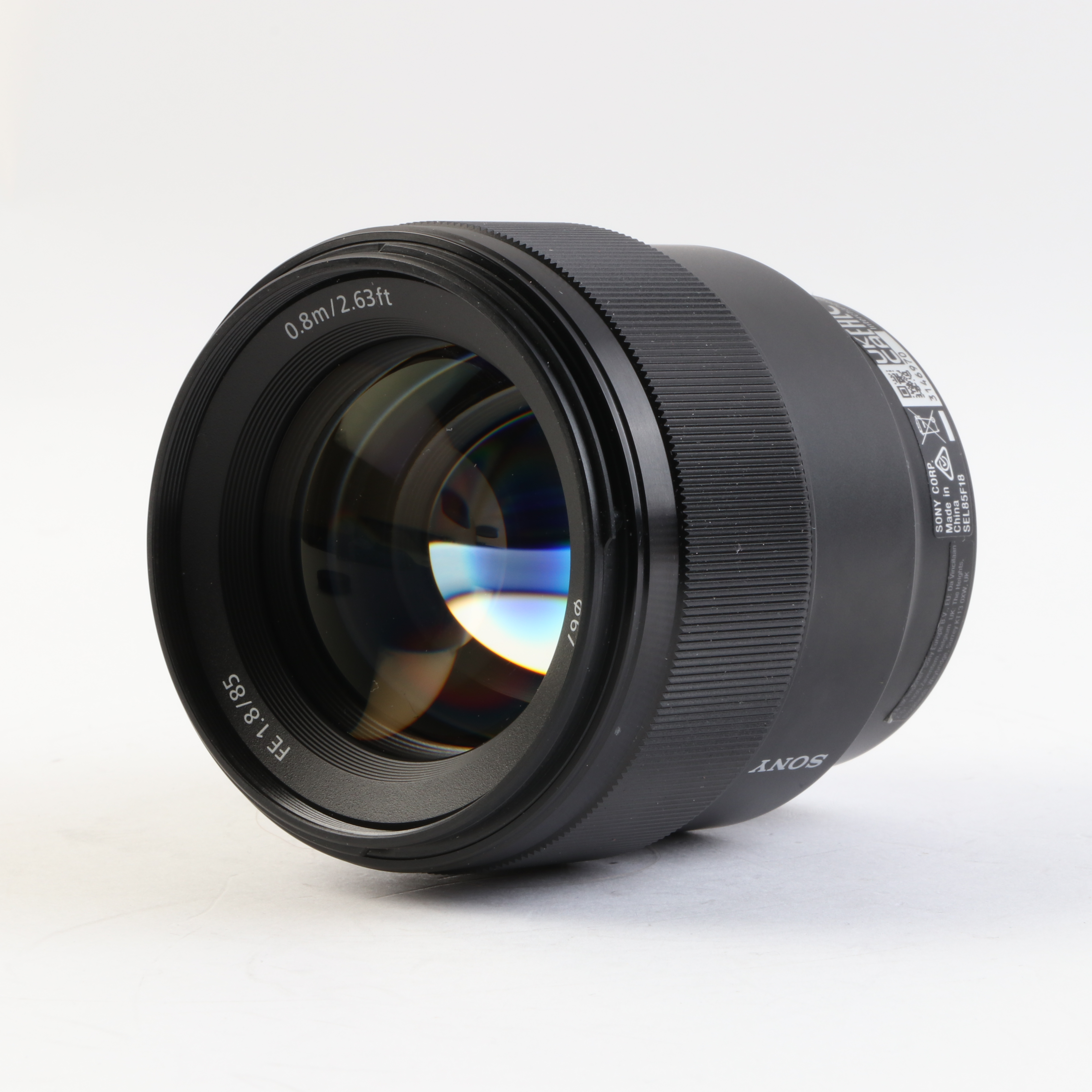 USED Sony FE 85mm f1.8 Prime Lens