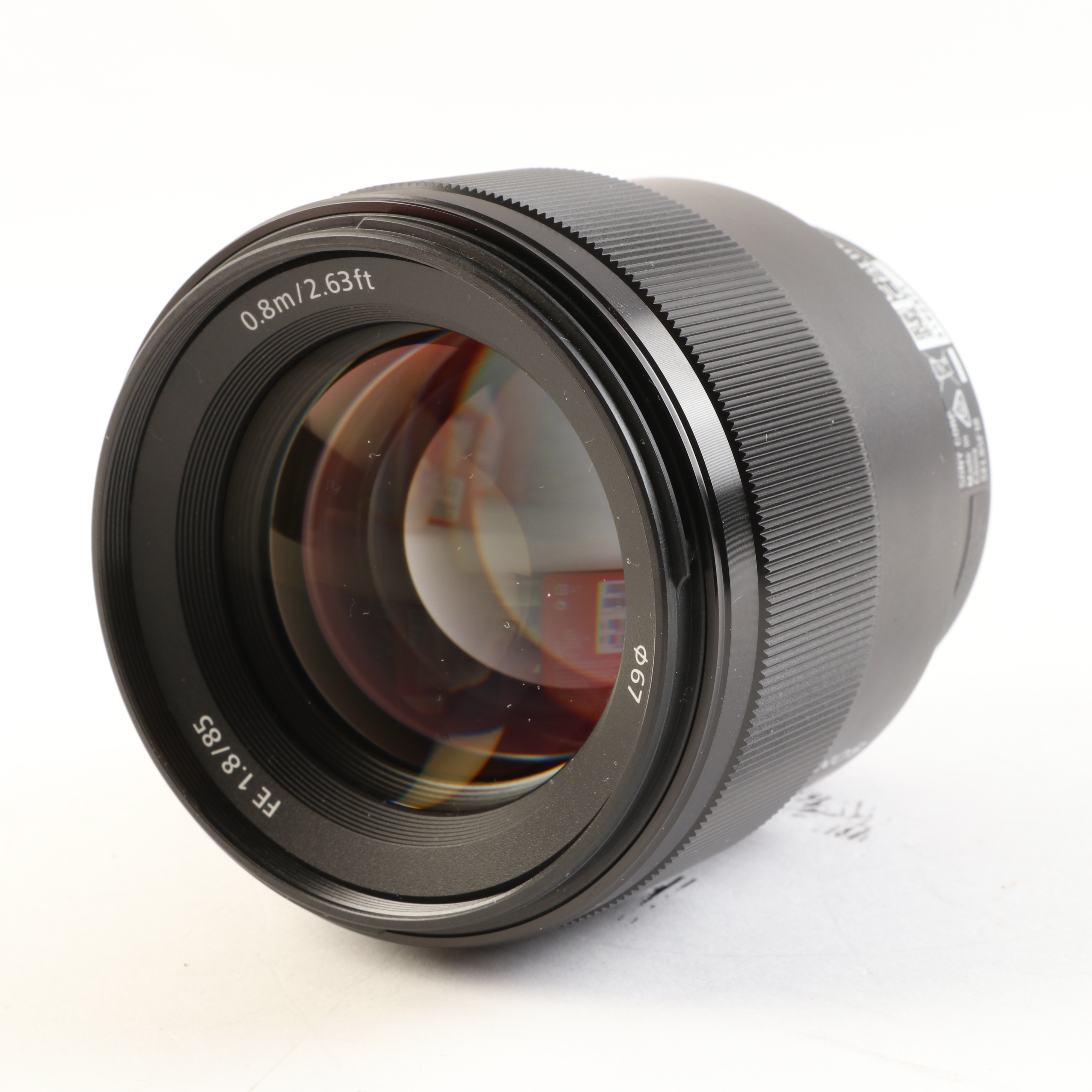 USED Sony FE 85mm f1.8 Prime Lens