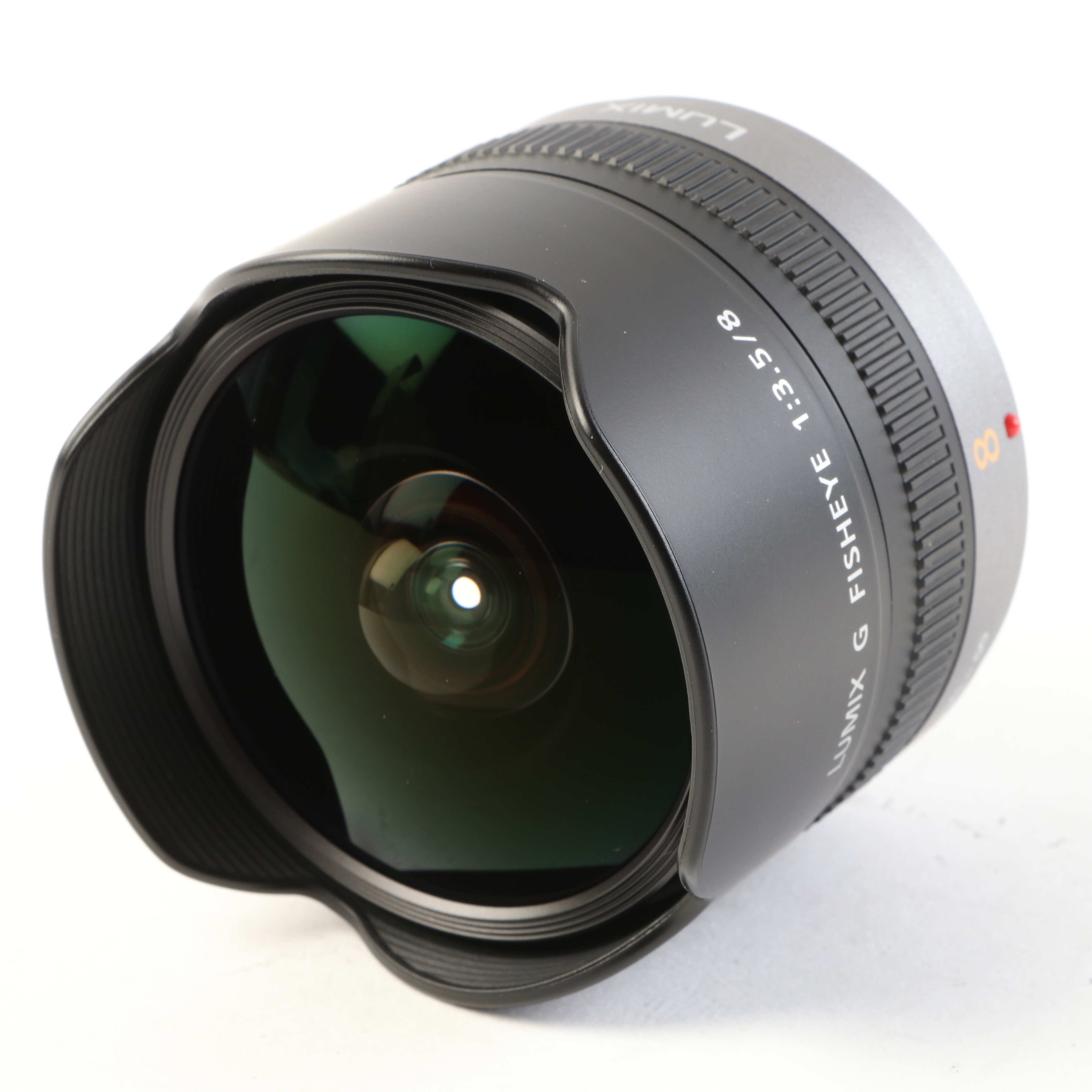 USED Panasonic 8mm f3.5 LUMIX G Fisheye Micro Four Thirds Lens