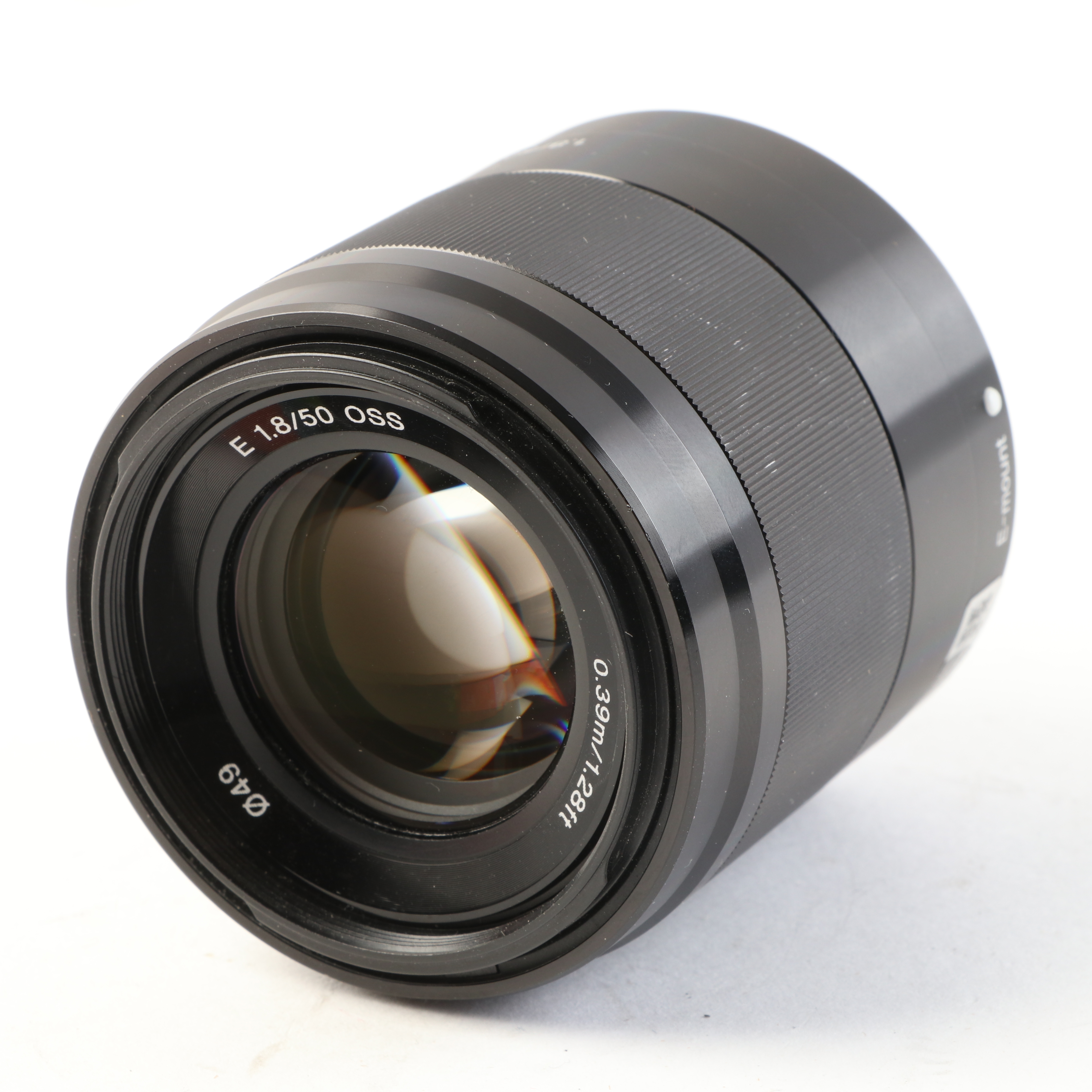 USED Sony E 50mm f1.8 OSS Lens Black
