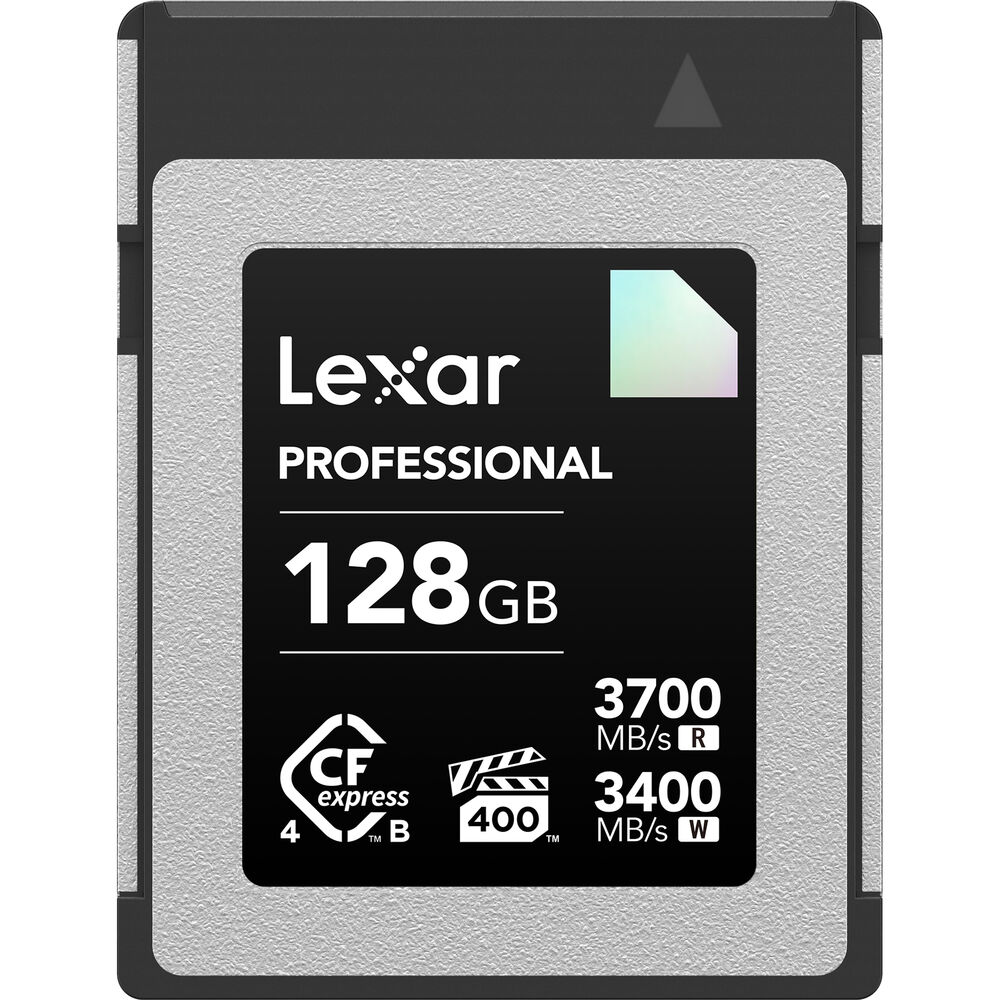 Lexar 128GB Professional (3700MB/s) Type B CFexpress 4.0 Diamond Series Memory Card
