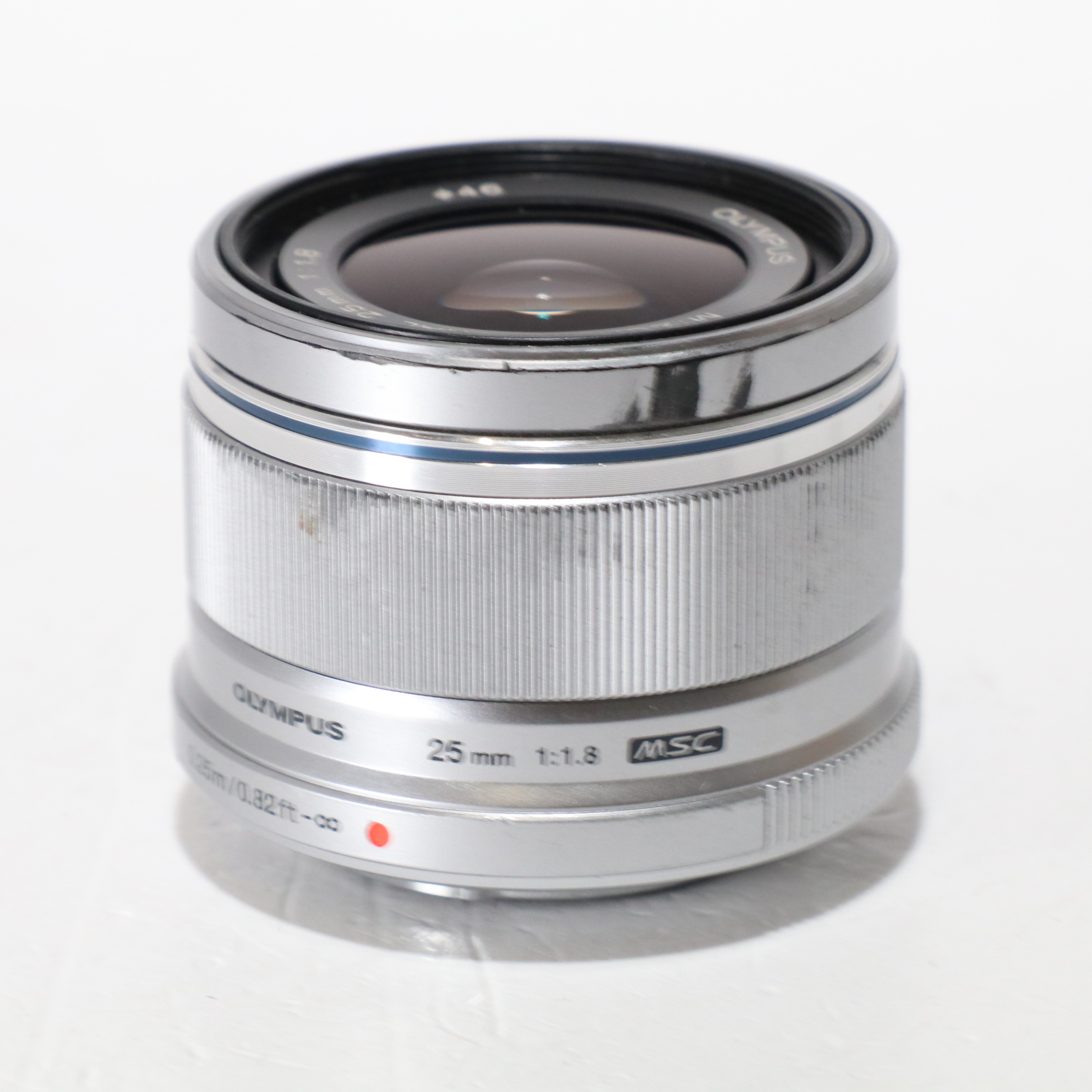 USED Olympus M.Zuiko Digital 25mm f1.8 Lens - Silver