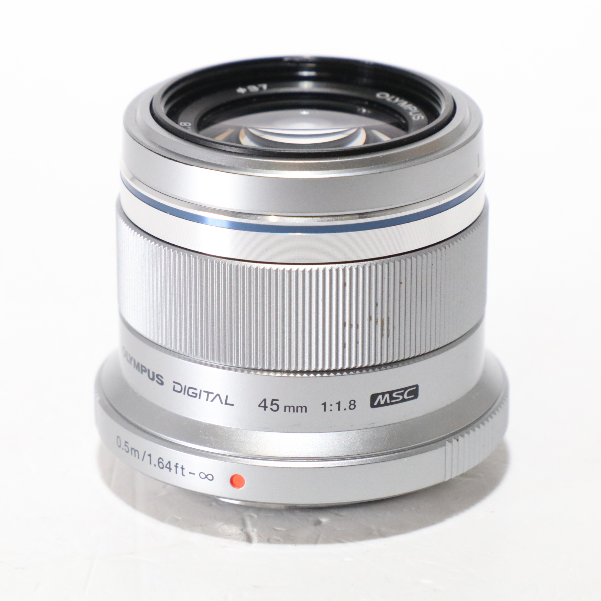 USED Olympus M.Zuiko Digital 45mm f1.8 Digital Lens - Silver
