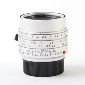 USED Leica 35mm f1.4 Summilux-M Asph Lens - (11 Blade Aperture) Silver