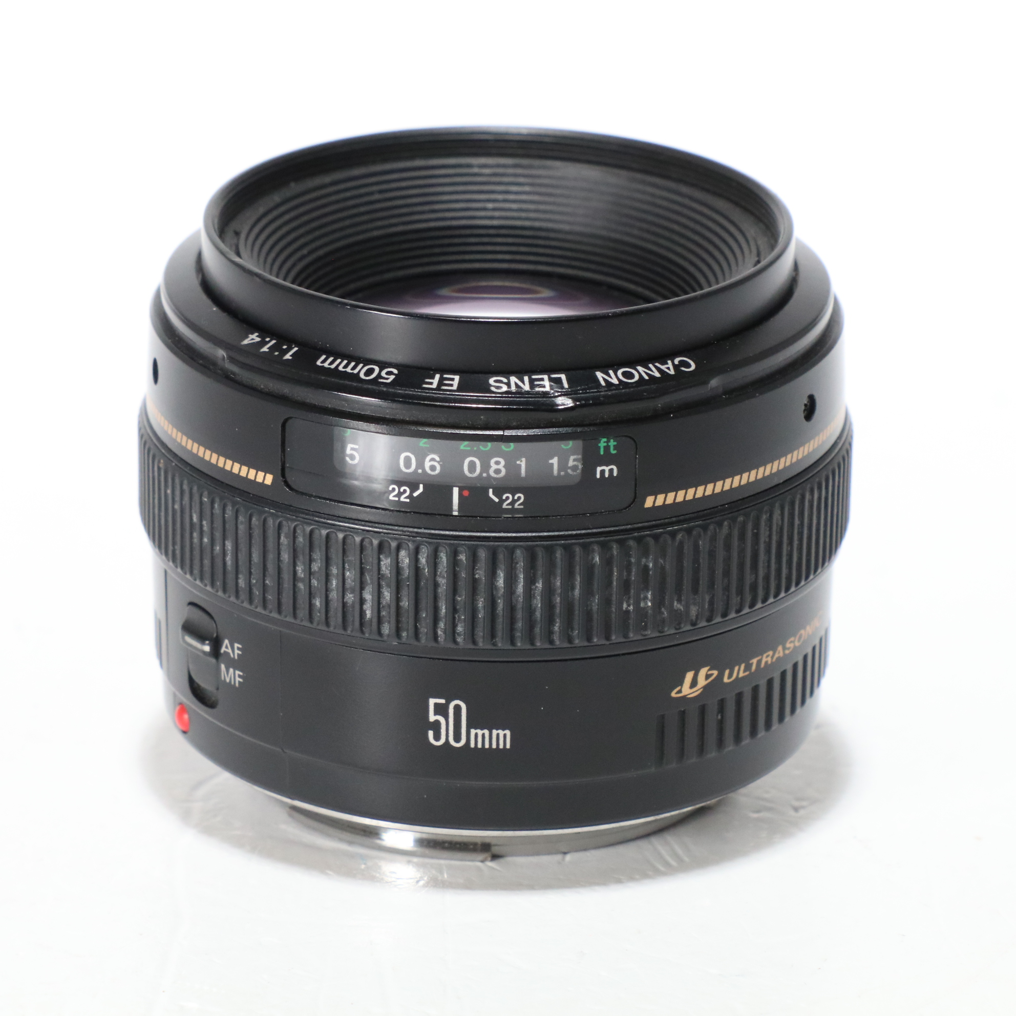 USED Canon EF 50mm f1.4 USM Lens