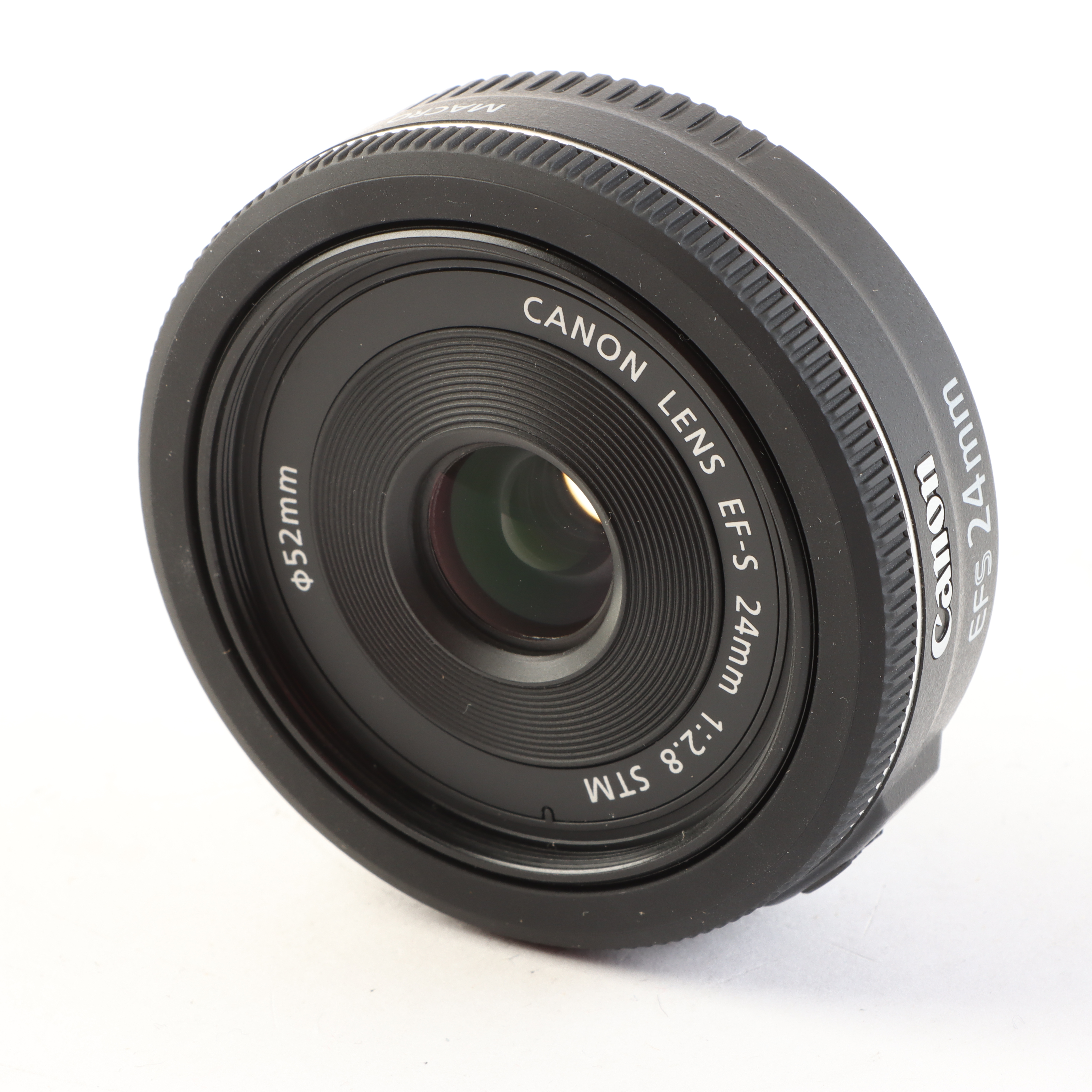 USED Canon EF-S 24mm f2.8 STM Pancake Lens