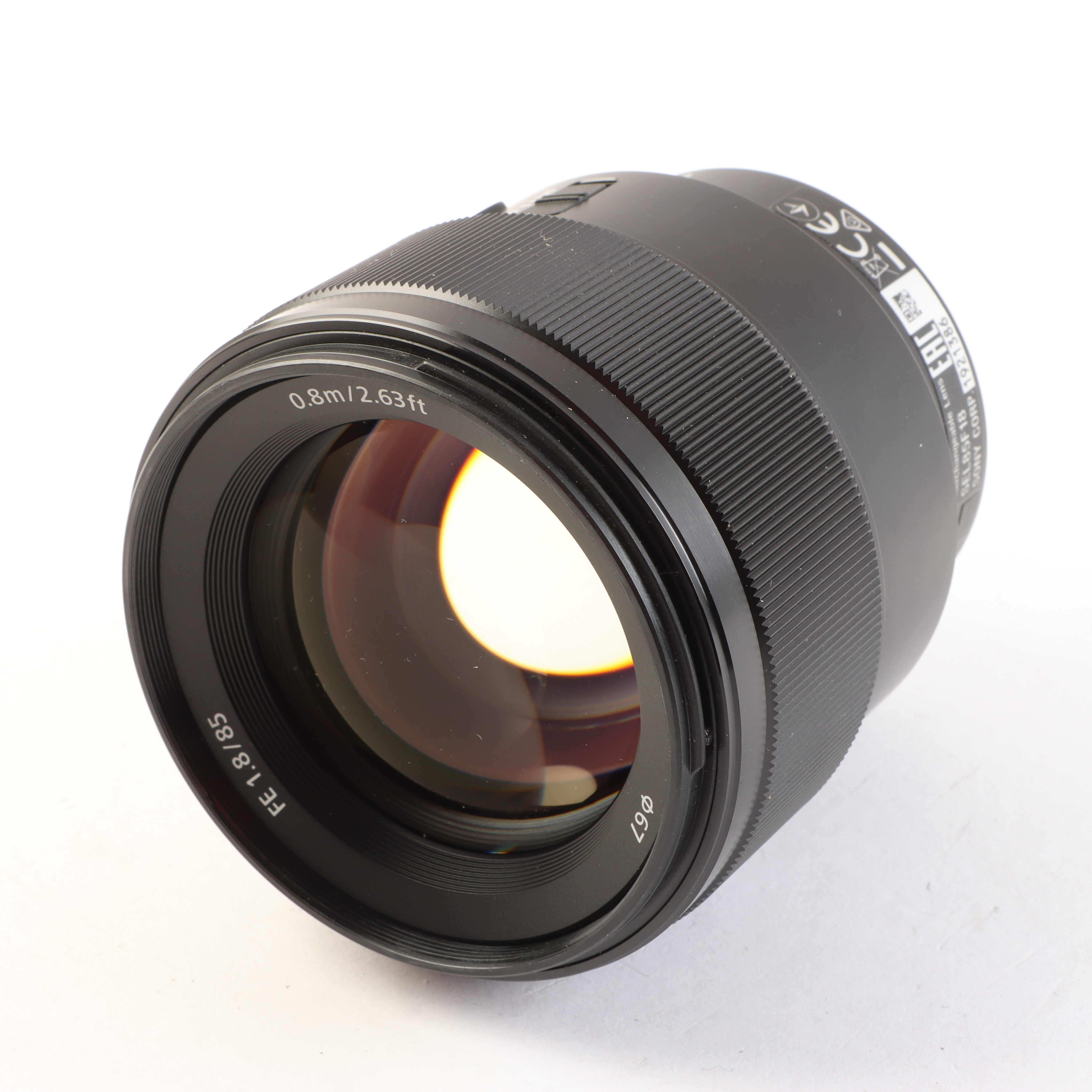 USED Sony FE 85mm f1.8 Prime Lens