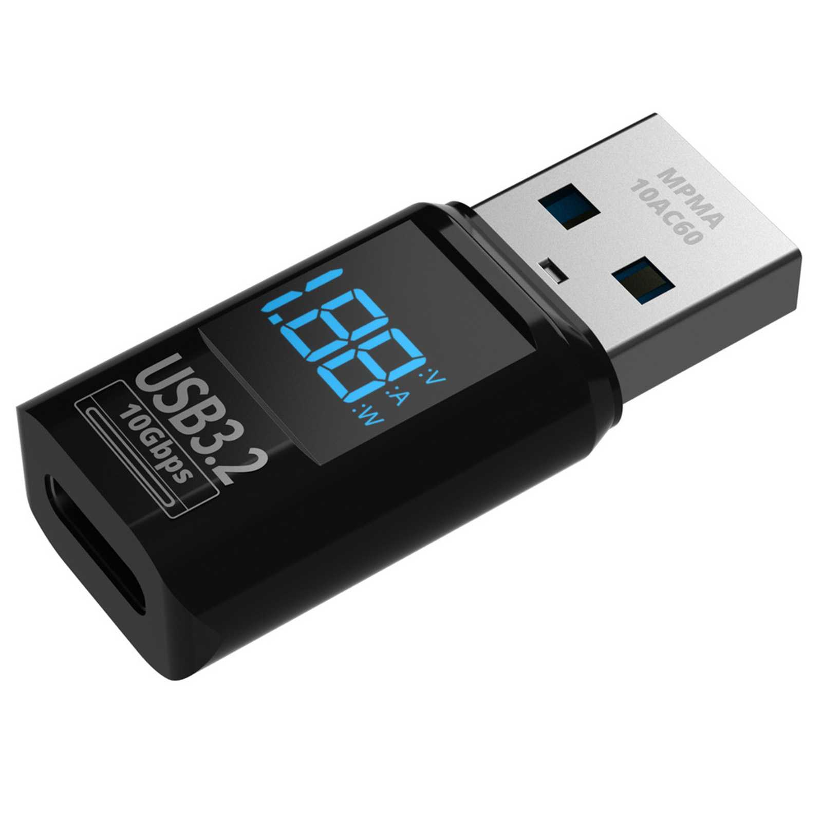 Mathorn USB Power Meter Adapter USB A to USB C