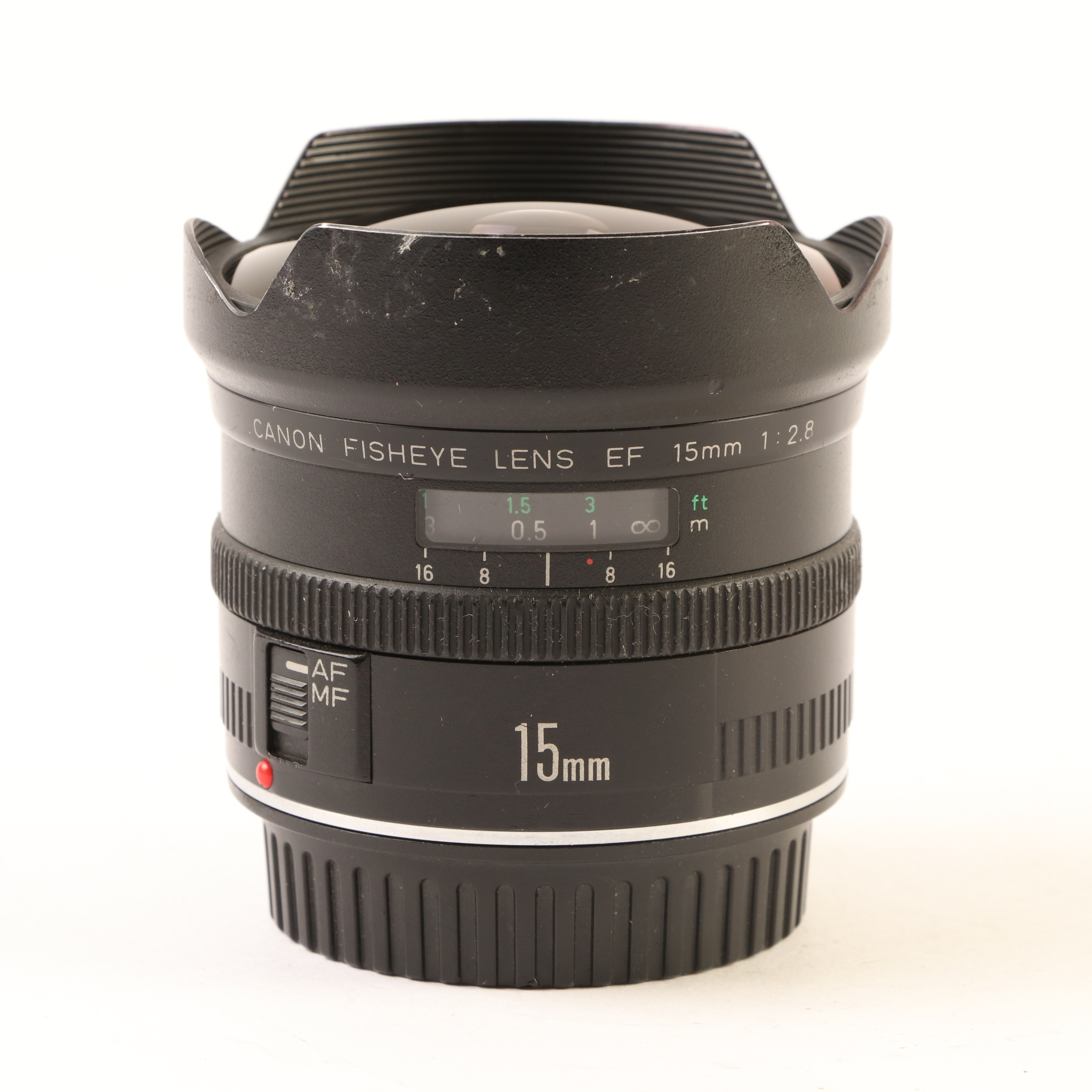 USED Canon EF 15mm f2.8 Fisheye Lens