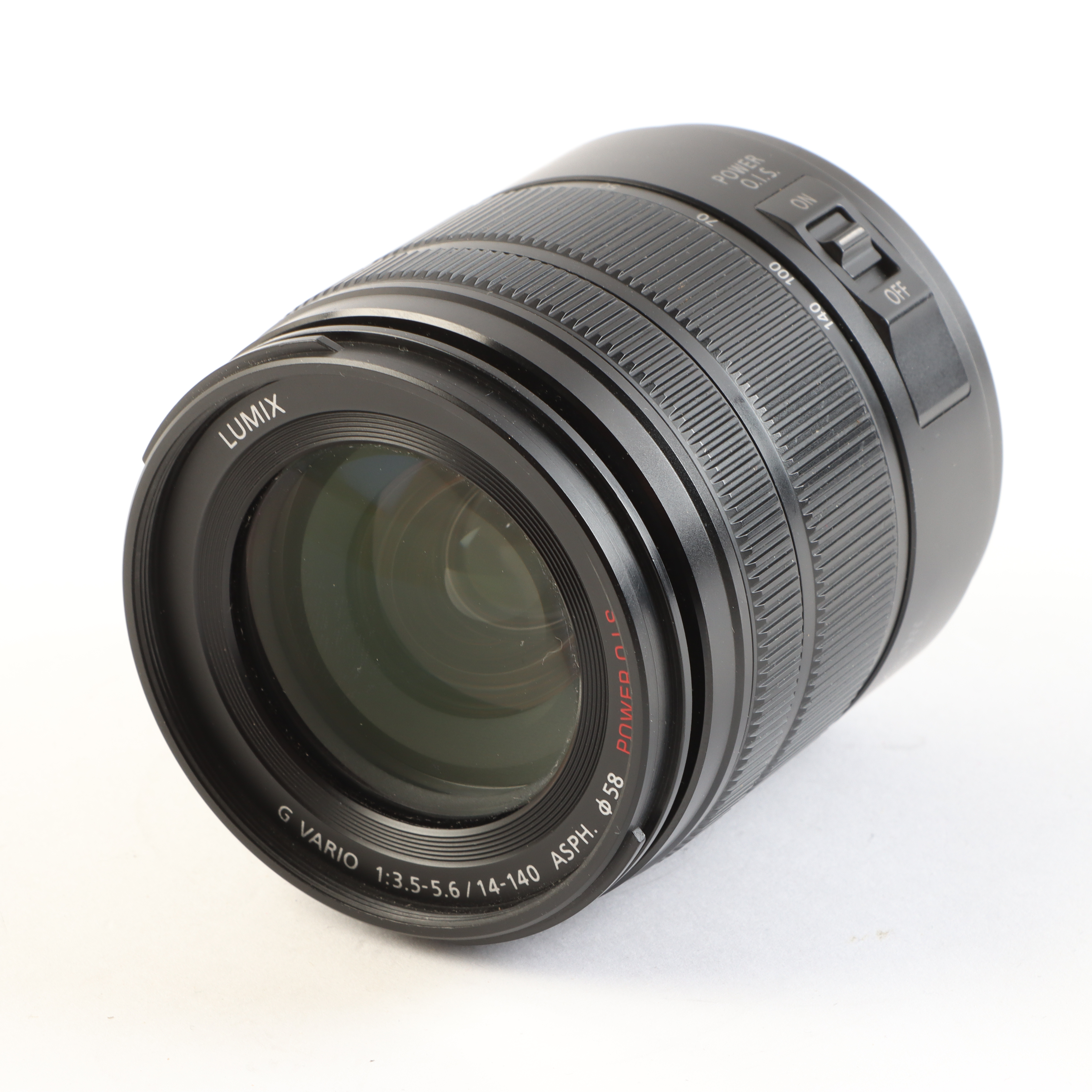 USED Panasonic 14-140mm f3.5-5.6 G Vario ASPH Power OIS Micro Four Thirds Lens