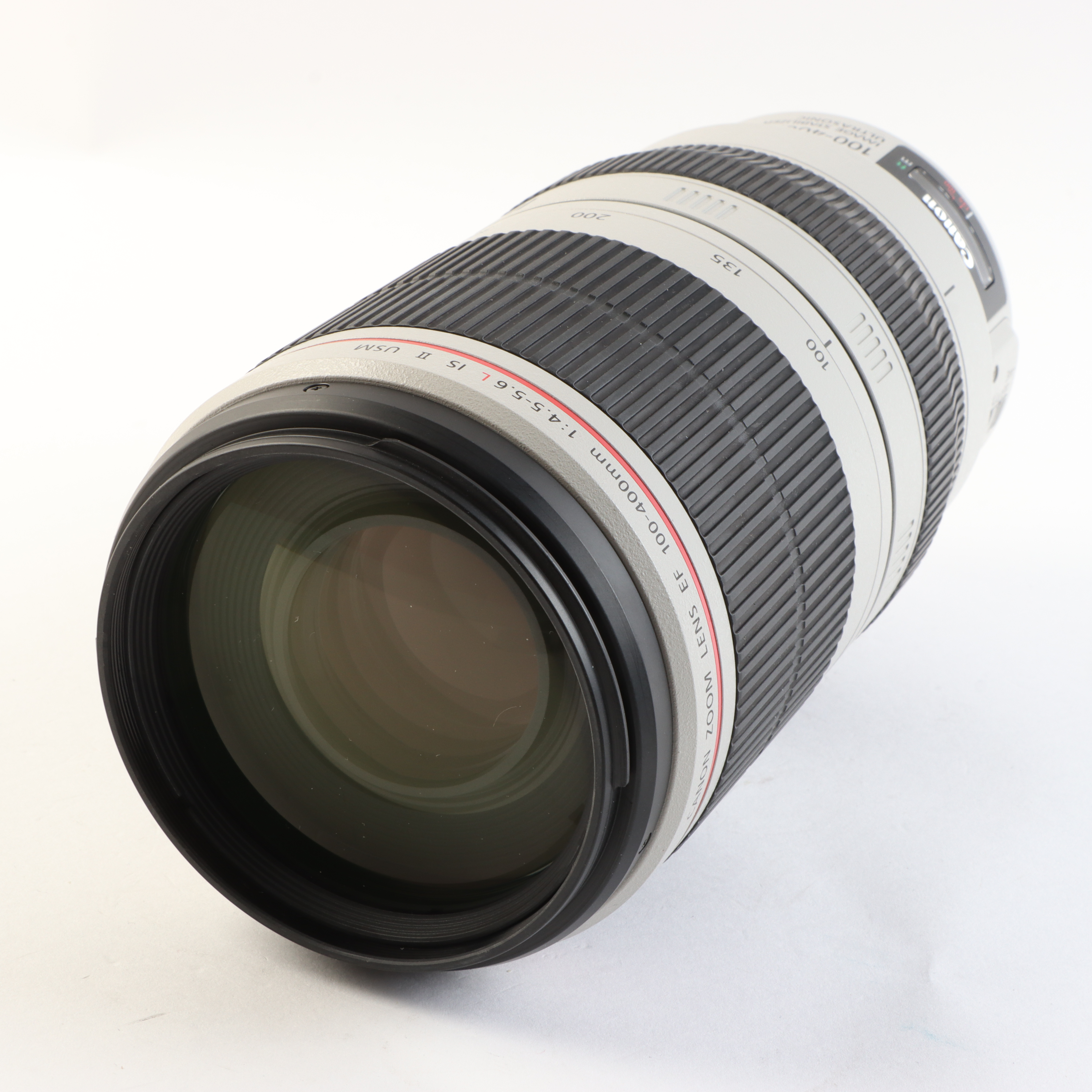 【中古品】Canon EF100-400mm F4.5-5.6L Ⅱ USM Canon EF 100-400mm f/4.5-5.6L IS II USM Lens - White for