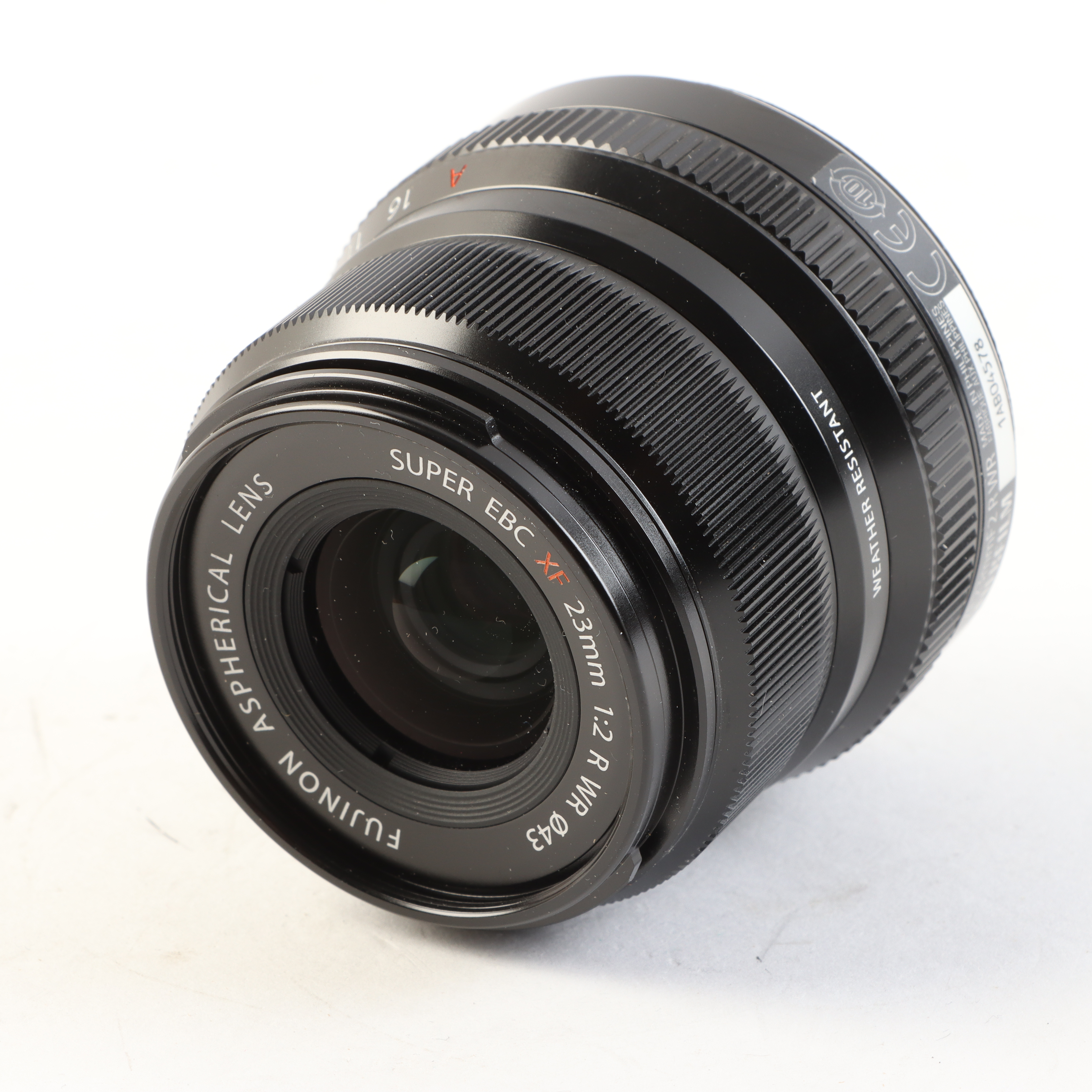 USED Fujifilm XF 23mm f2 R WR Lens - Black