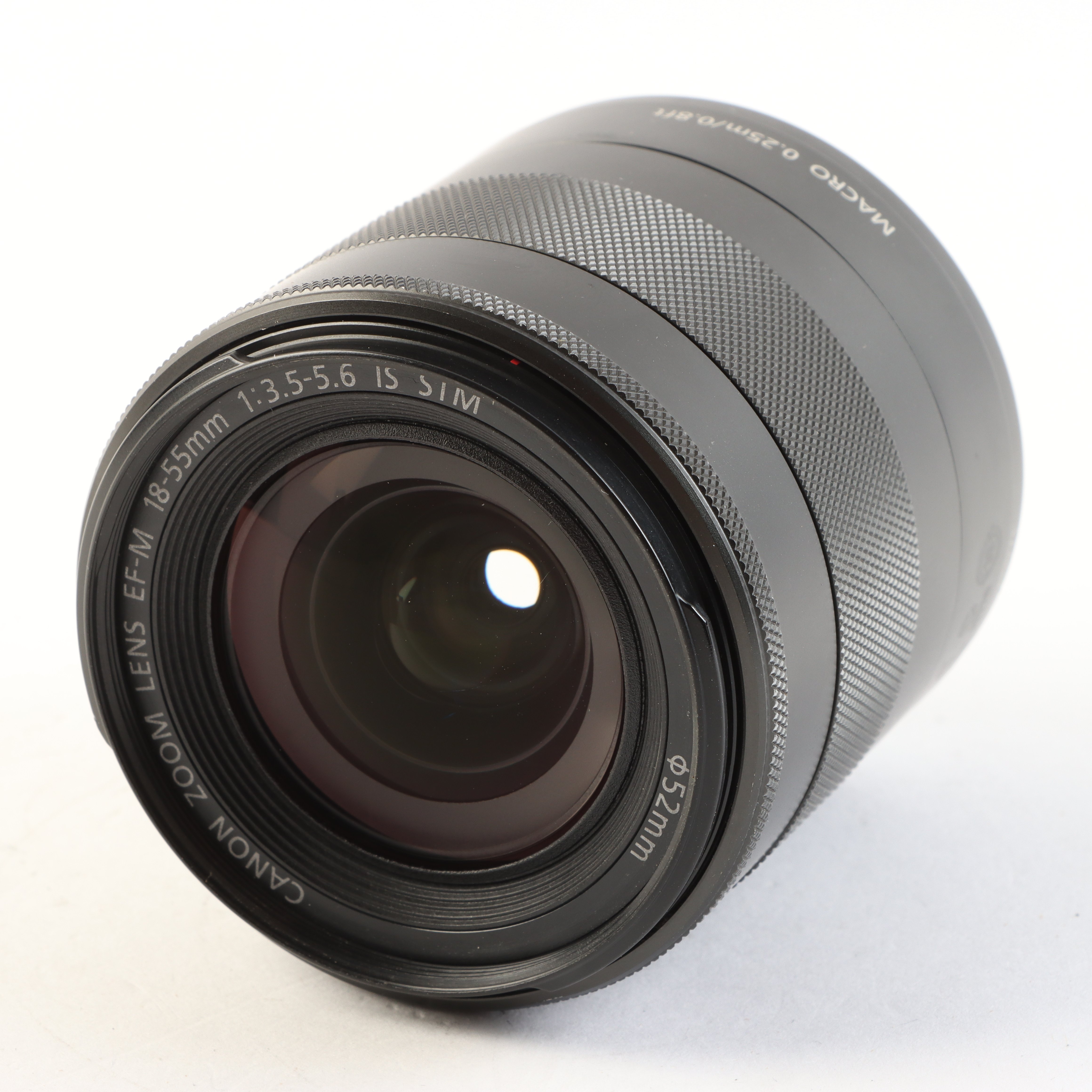USED Canon EF-M 18-55mm f3.5-5.6 STM IS M-Mount Lens