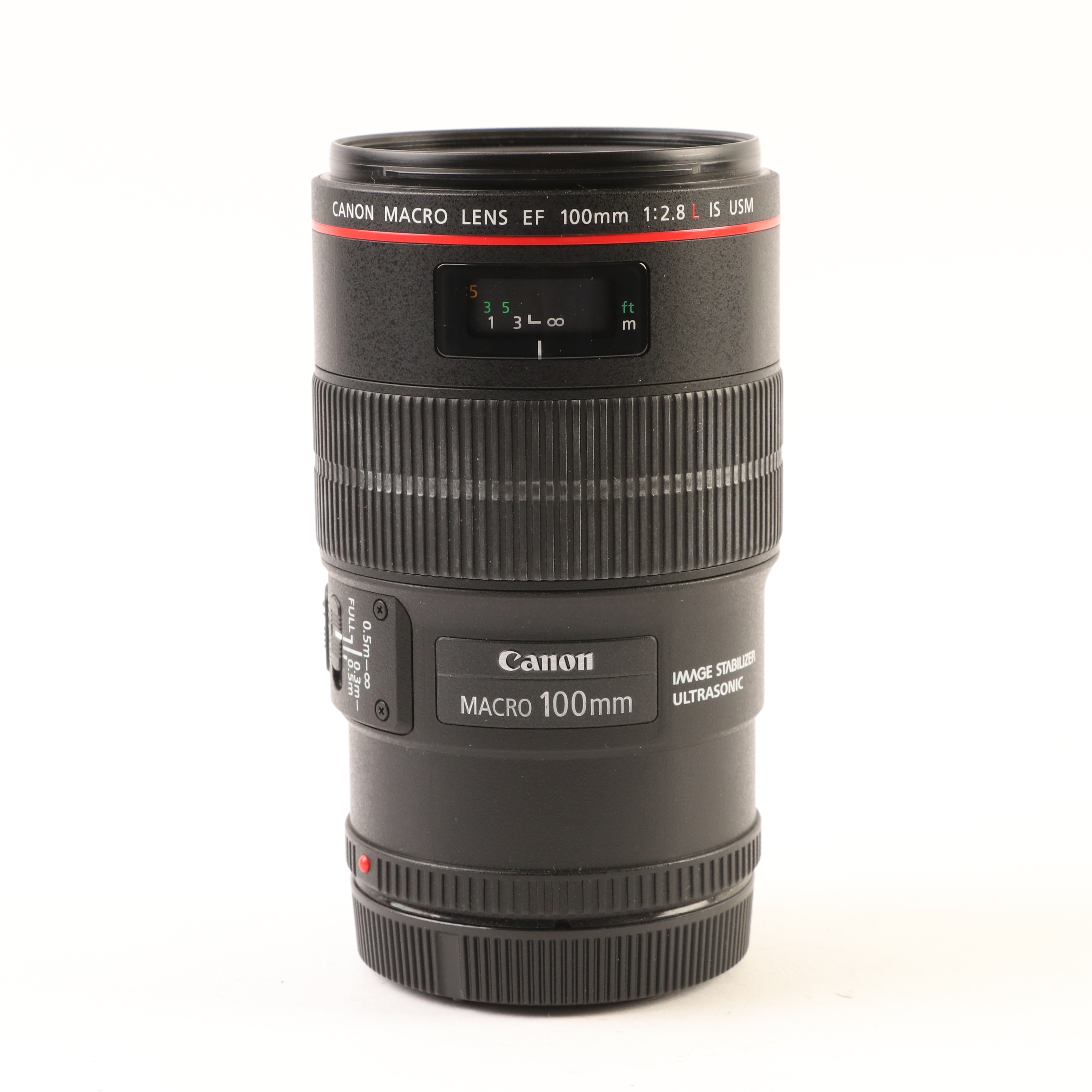 USED Canon EF 100mm f2.8L Macro IS USM Lens