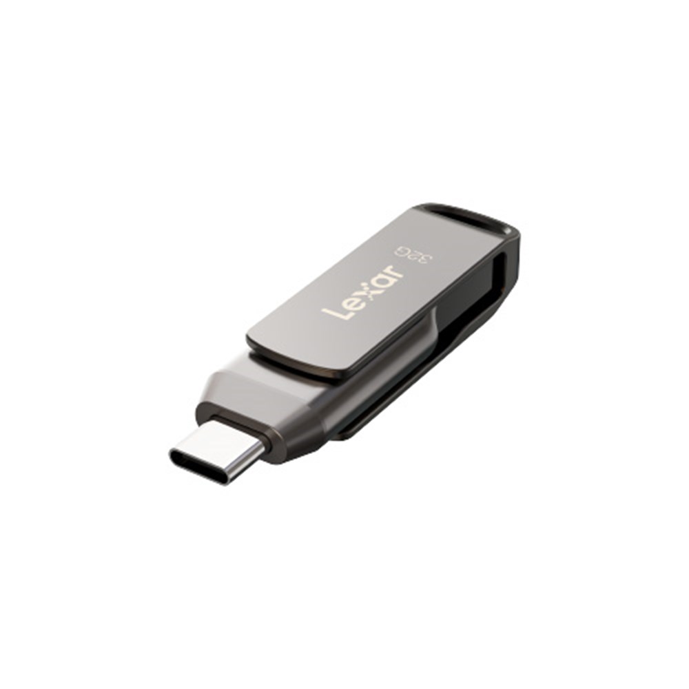 Lexar JumpDrive D400 OTG 32GB Dual Drive Type C and Type A USB 3.1 ...