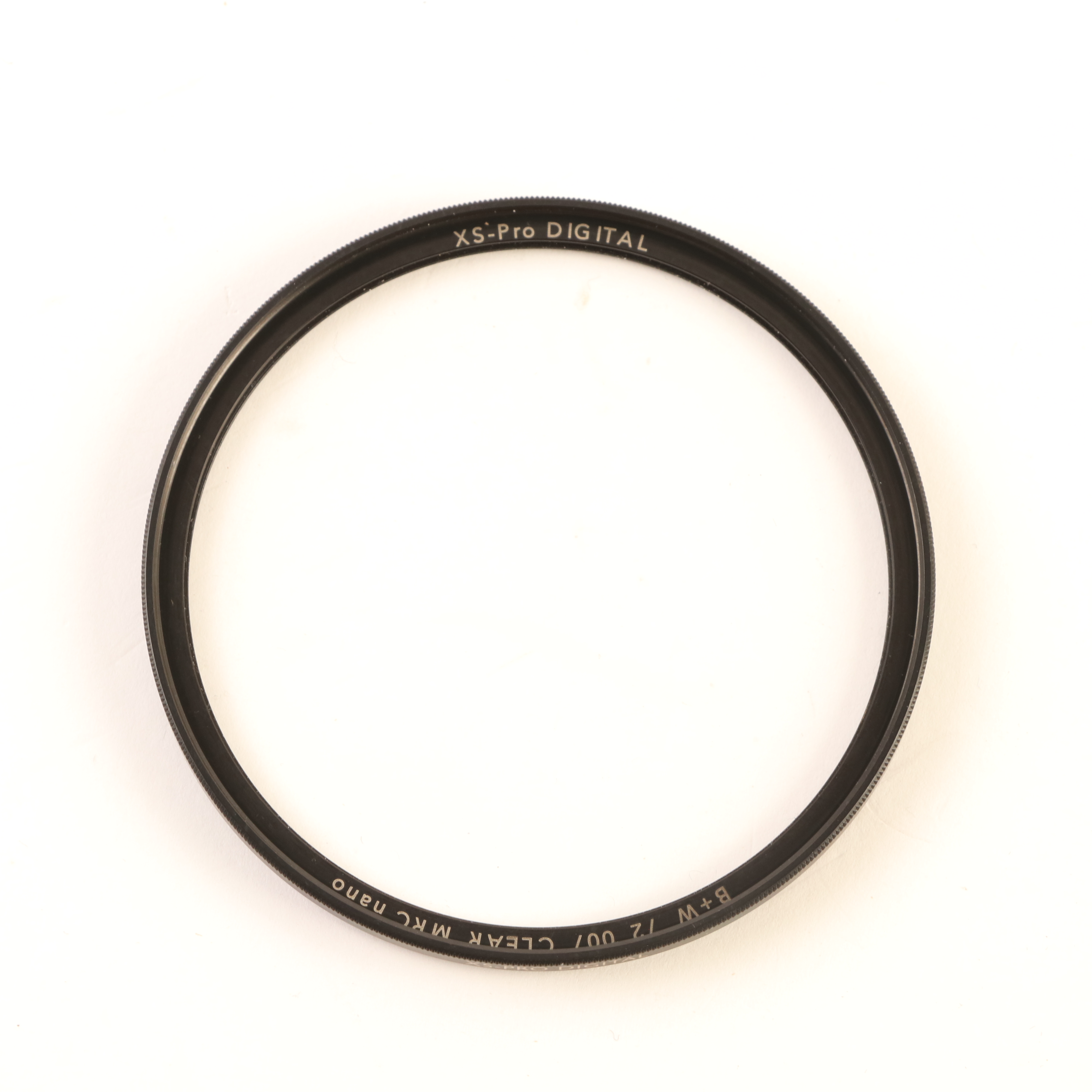 USED B+W 72mm Clear Glass XS-PRO Digital Filter