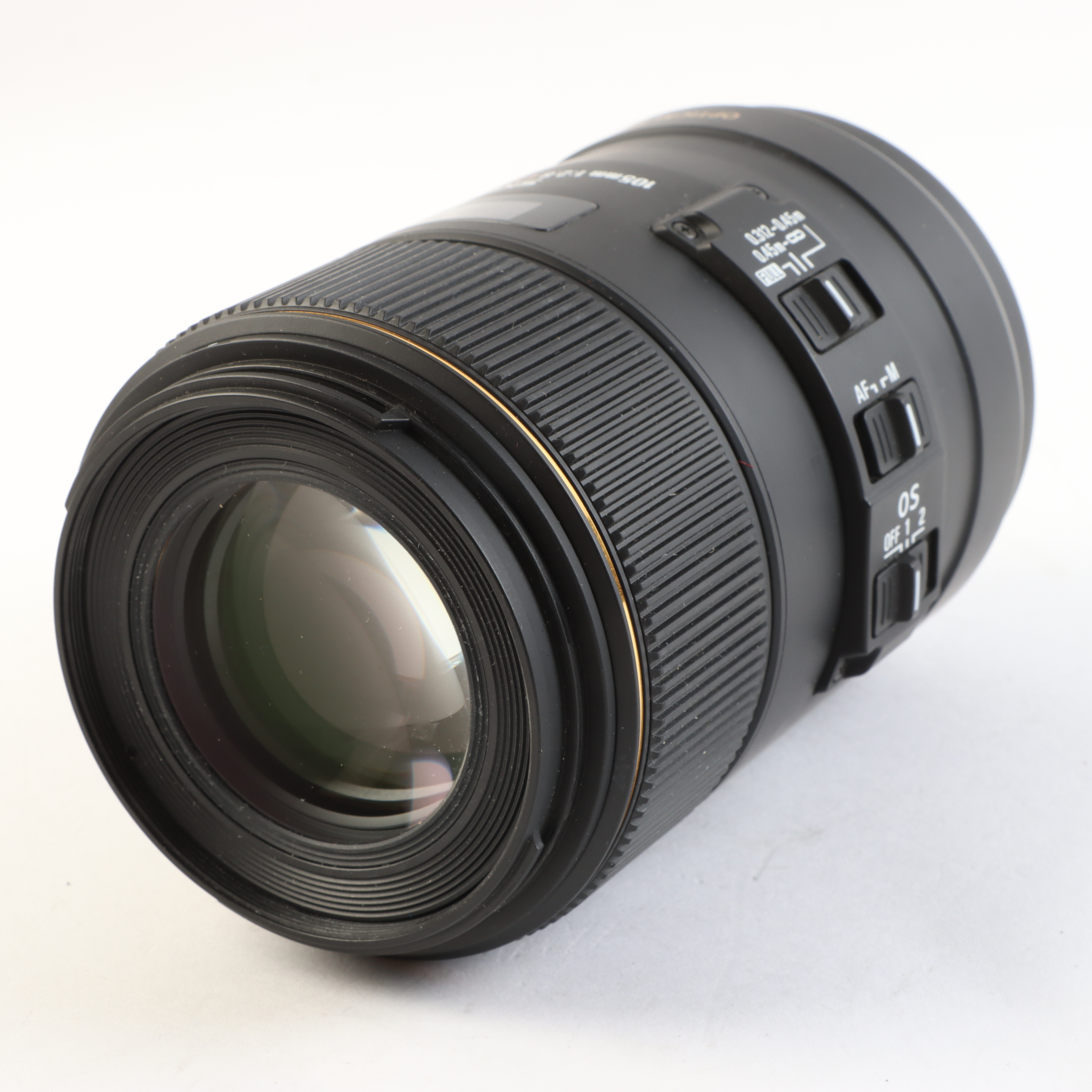 USED Sigma 105mm f2.8 Macro EX DG OS HSM for Nikon F