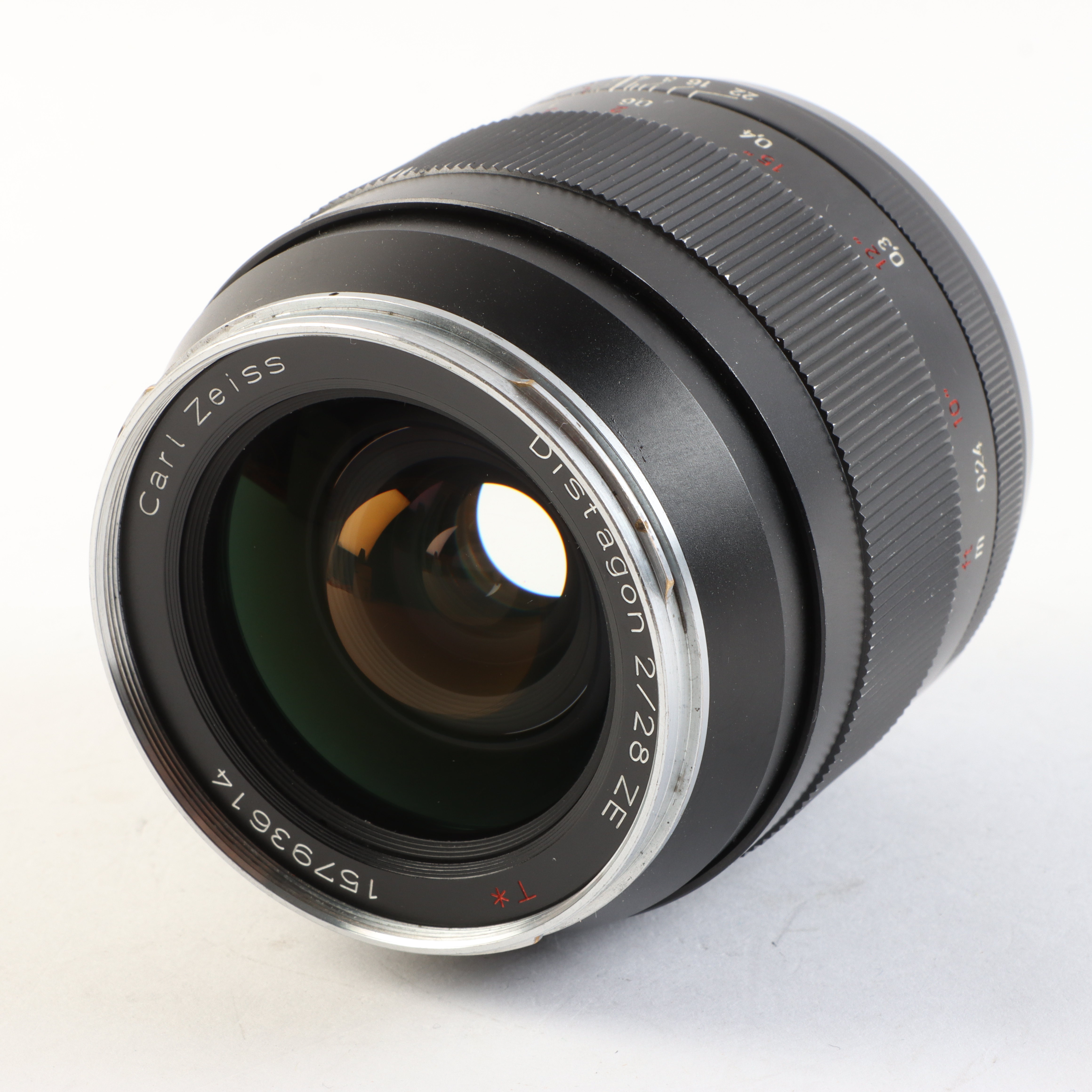 USED Zeiss 28mm f2 T* Distagon ZE Lens - Canon Fit