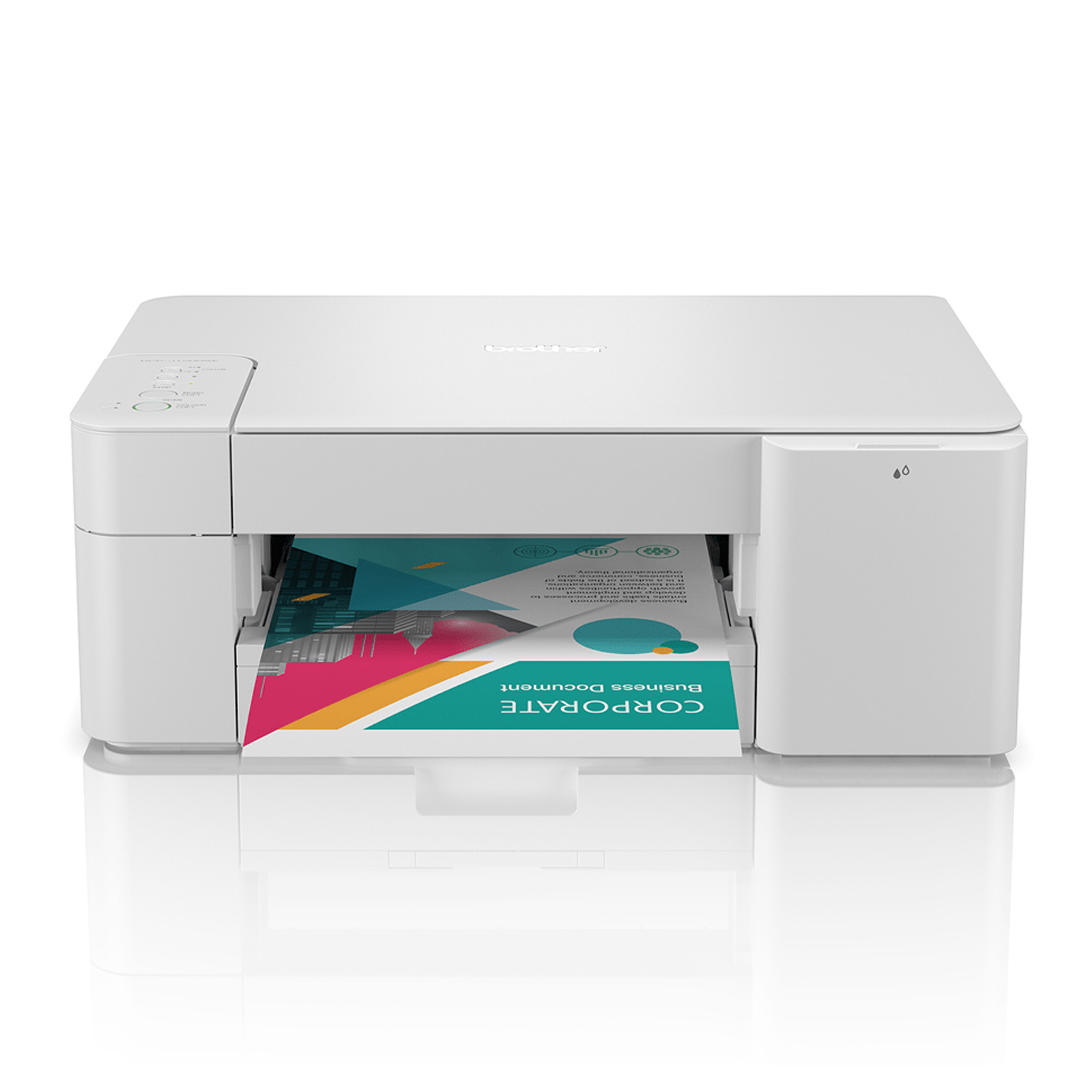 Brother DCP-J1200WE Compact 3-in-1 Mobile Managed Colour Inkjet Printer