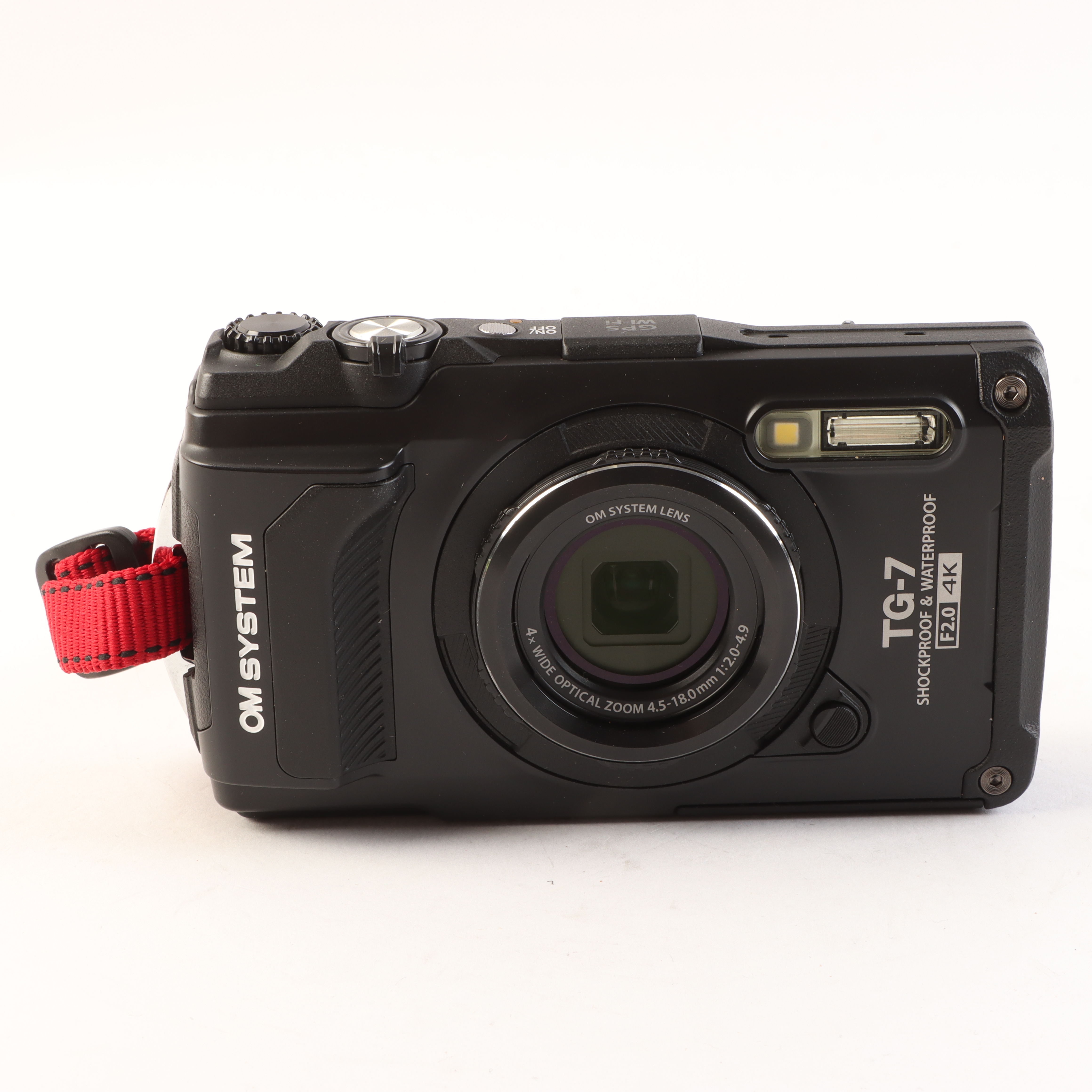 USED OM SYSTEM Tough TG-7 Digital Camera - Black