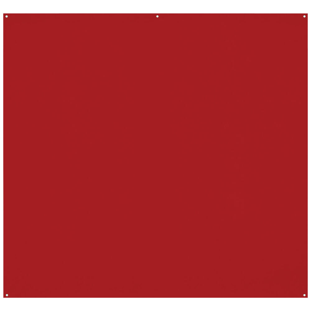 Westcott X-Drop Pro Wrinkle Resistant Backdrop - Scarlet Red - 8 x 8 ft.