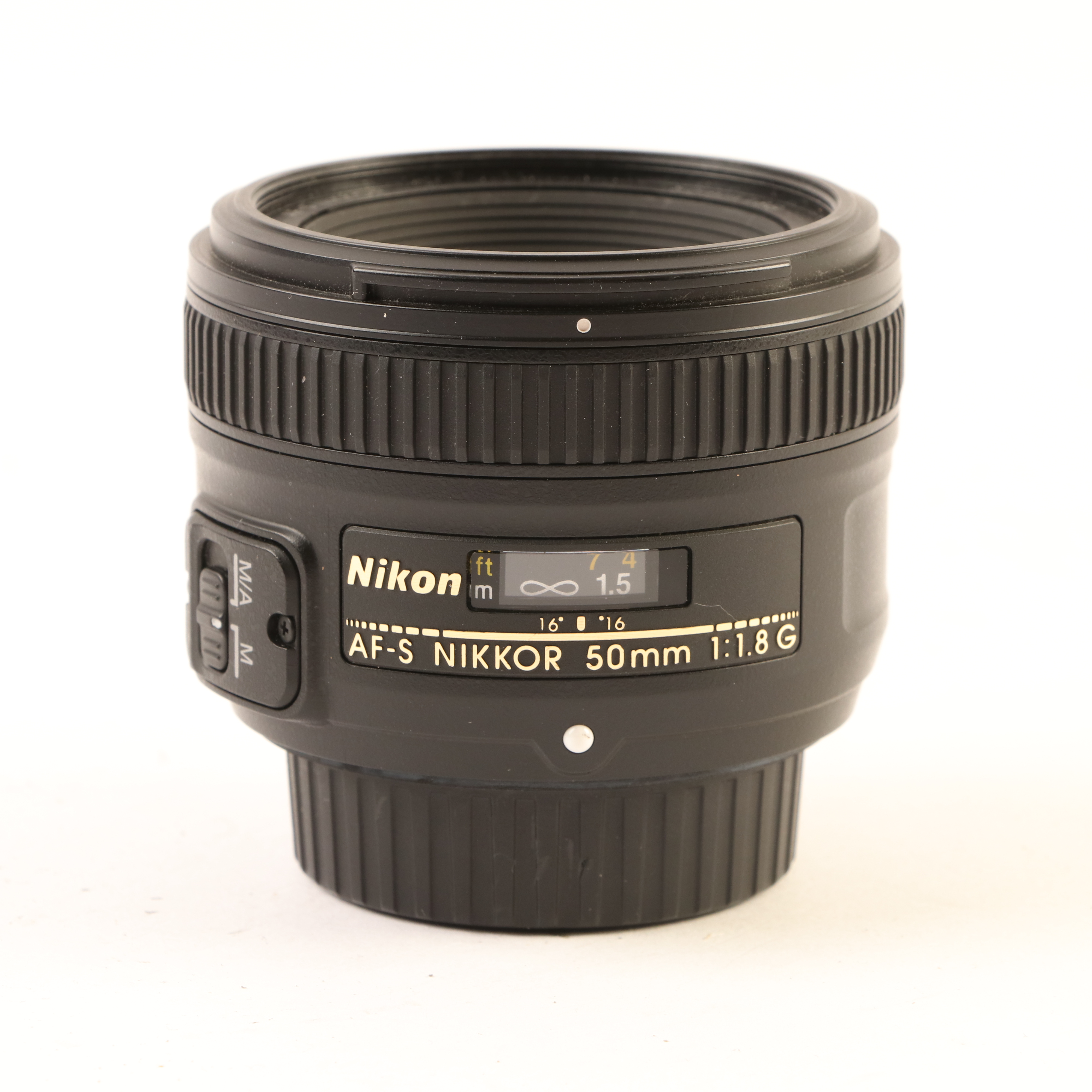 USED Nikon 50mm f1.8 G AF-S Lens