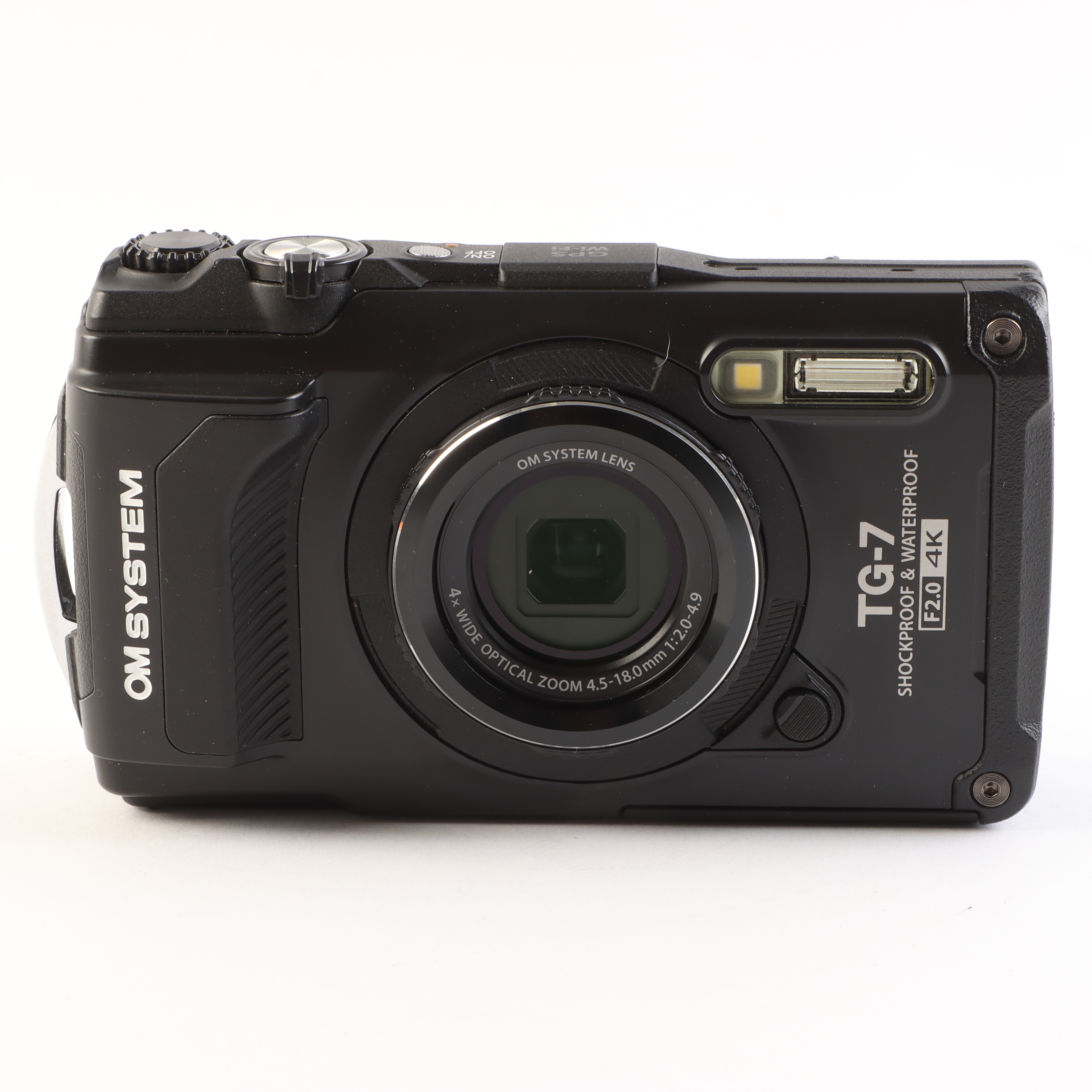 USED OM SYSTEM Tough TG-7 Digital Camera - Black