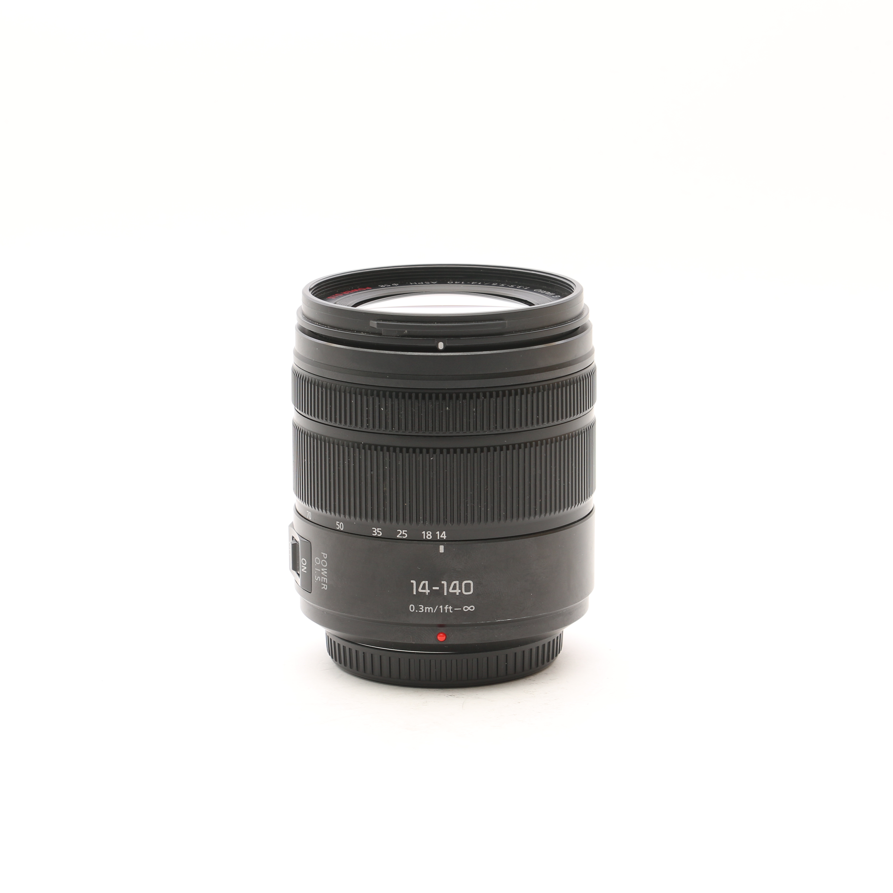 USED Panasonic 14-140mm f3.5-5.6 II G Vario ASPH Power OIS Micro Four Thirds Lens