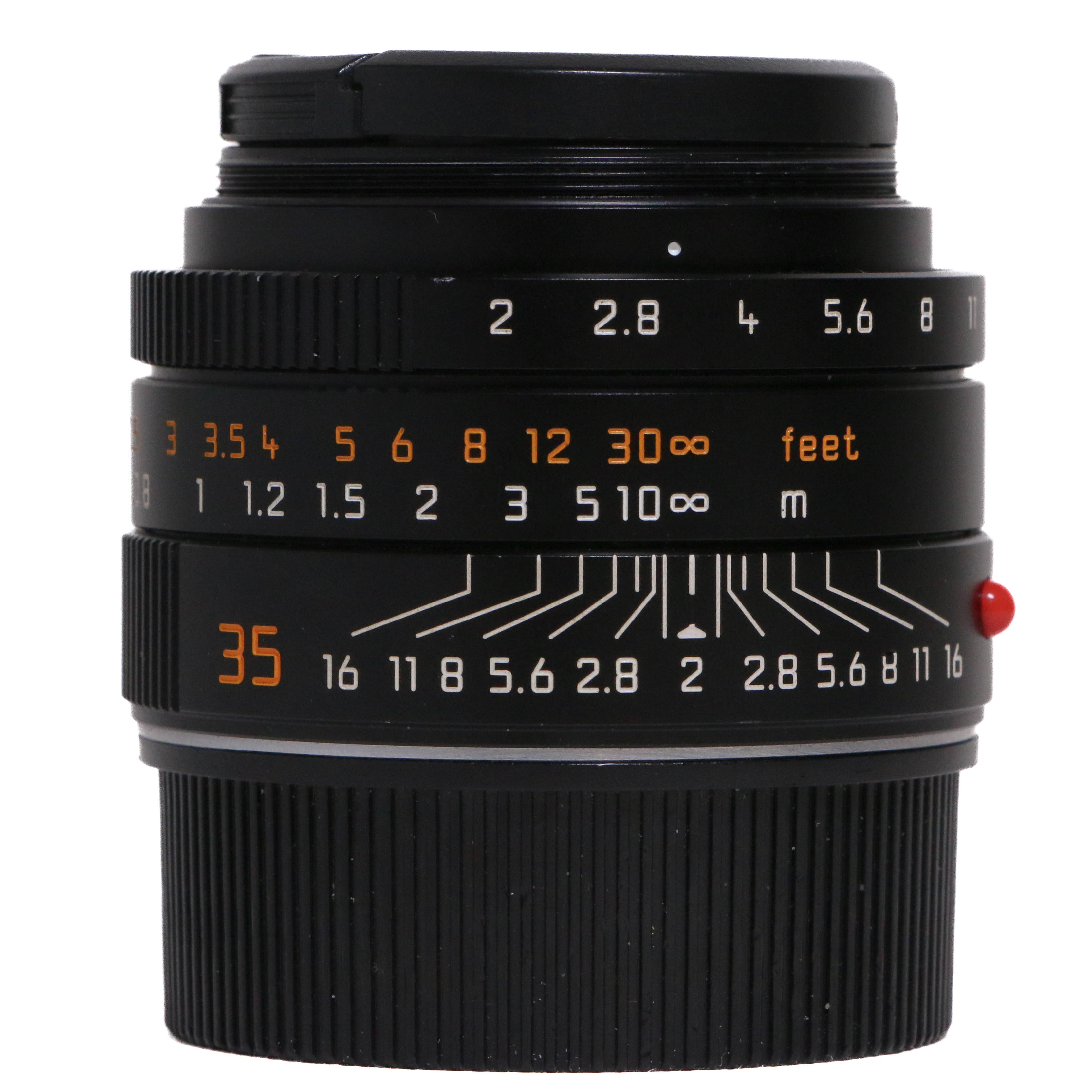 USED Leica 35mm f2 Summicron-M Asph Lens-Black