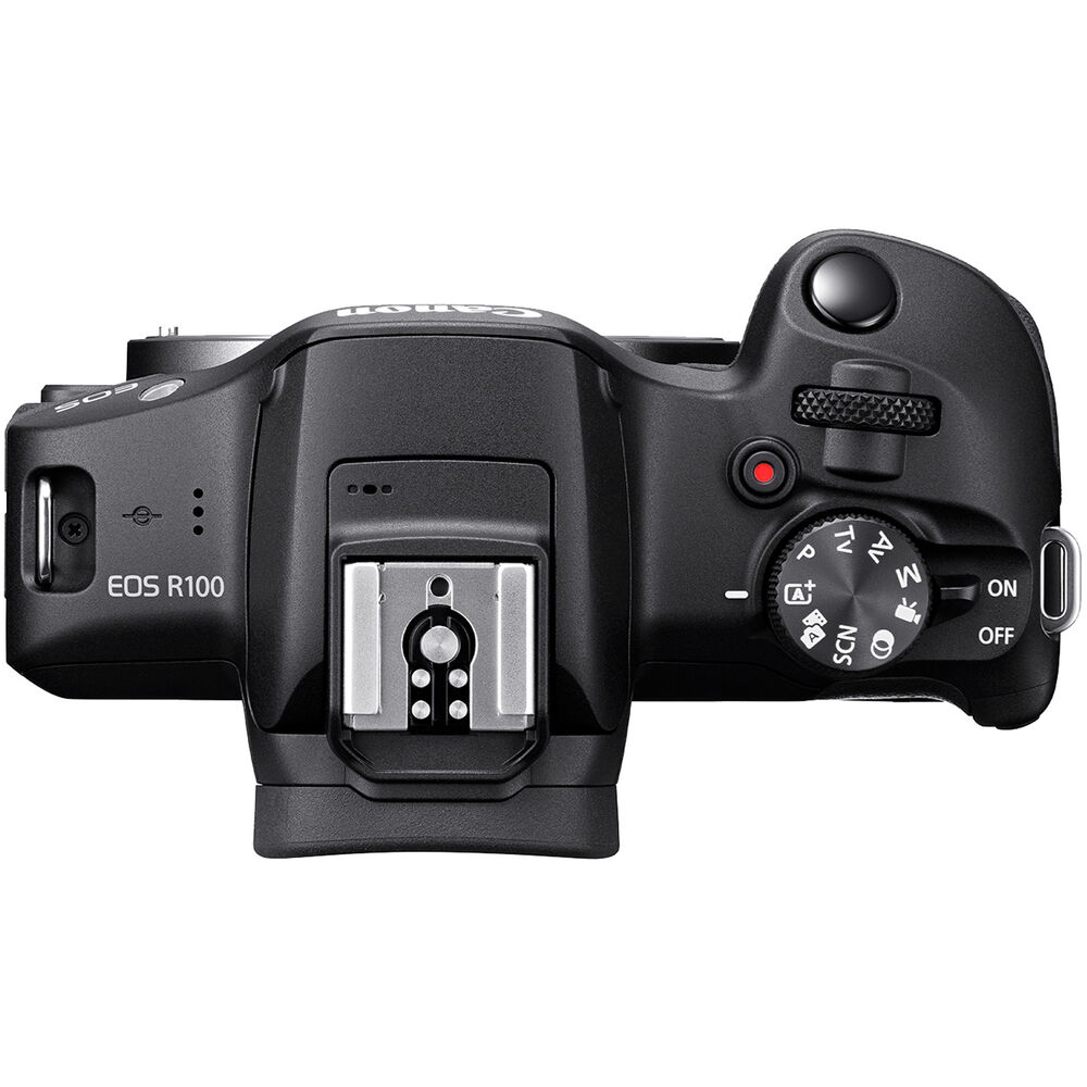 Canon EOS R100 with RF-S 18-45mm f4.5-6.3 IS STM and 75-300mm f4