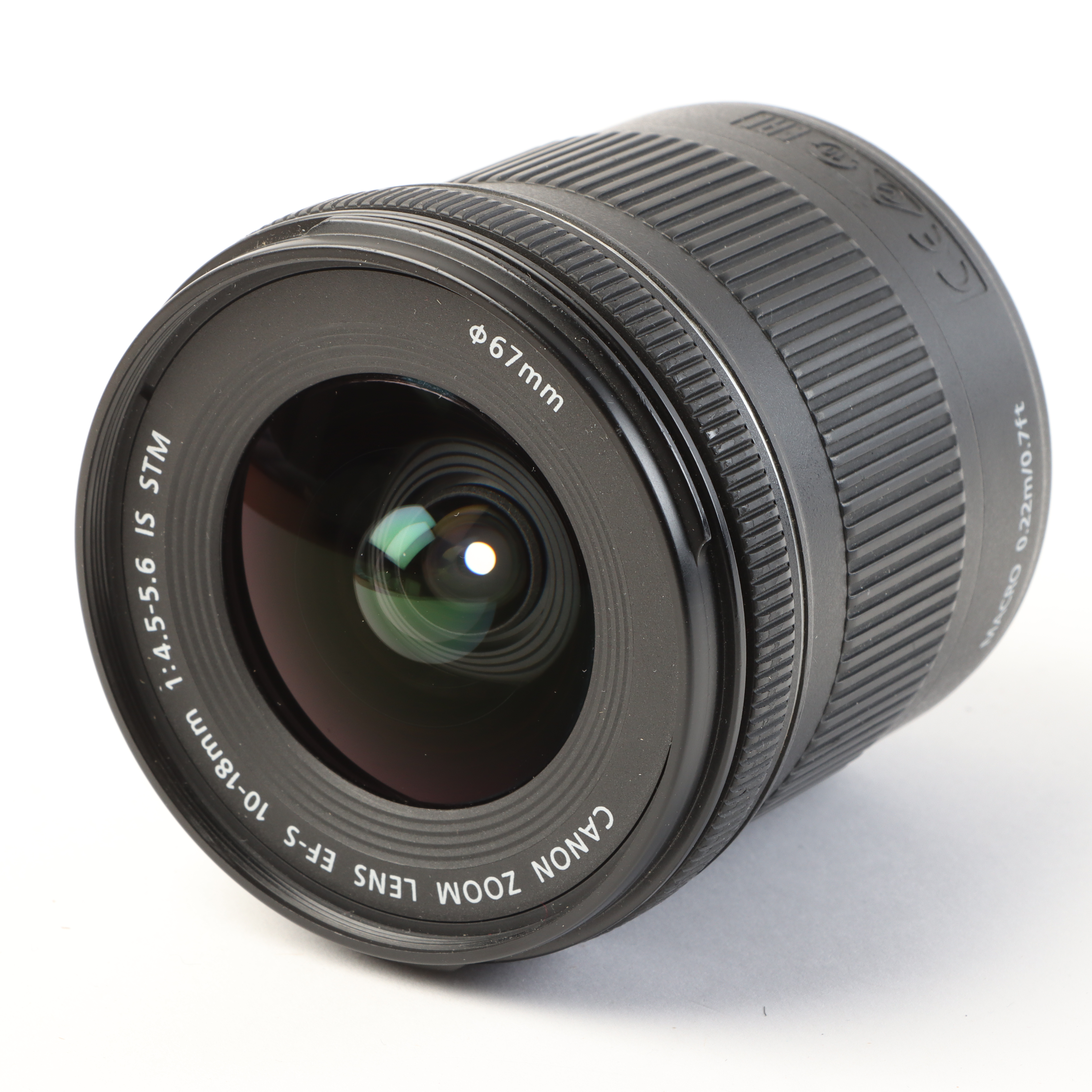 USED Canon EF-S 10-18mm f4.5-5.6 IS STM Lens