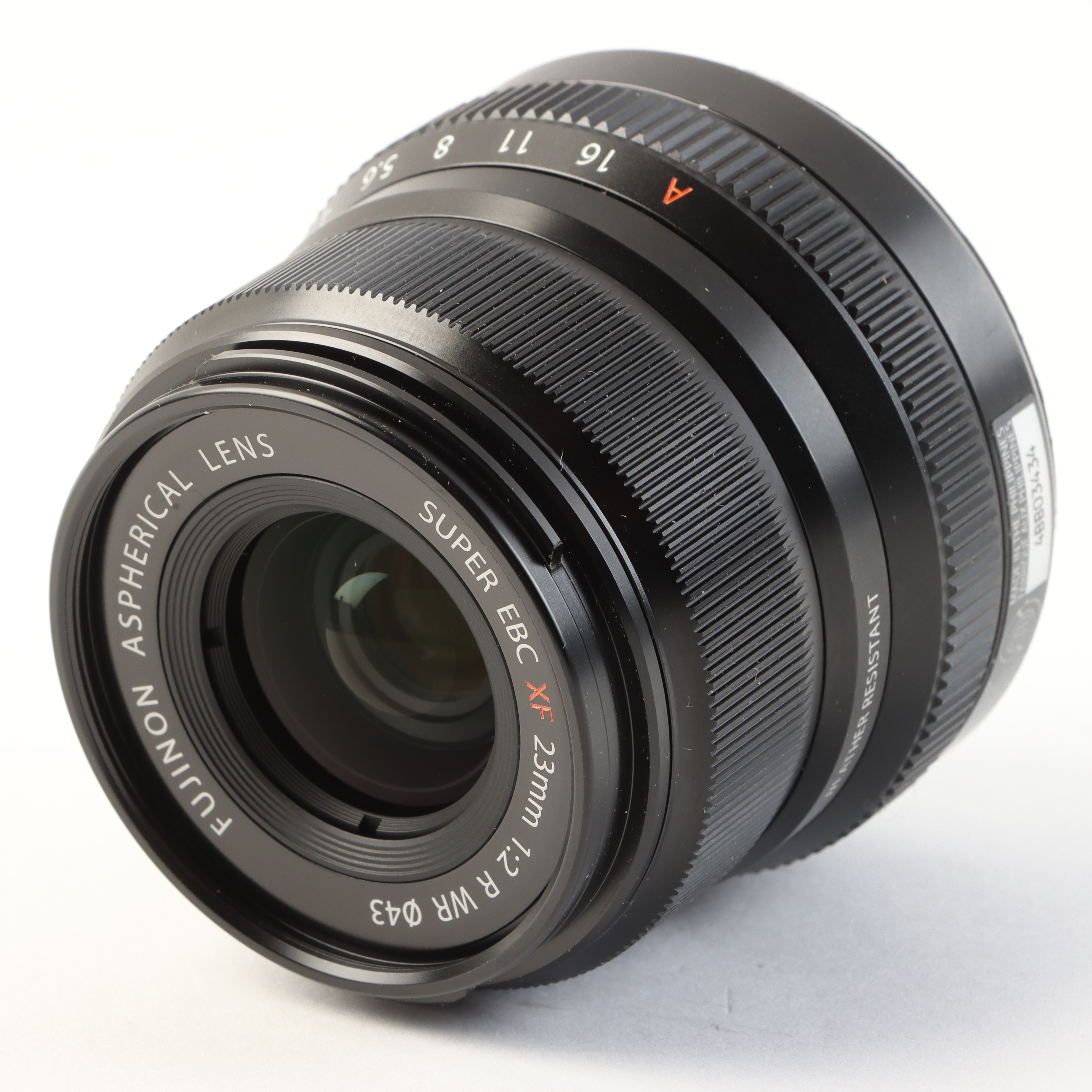 USED Fujifilm XF 23mm f2 R WR Lens - Black