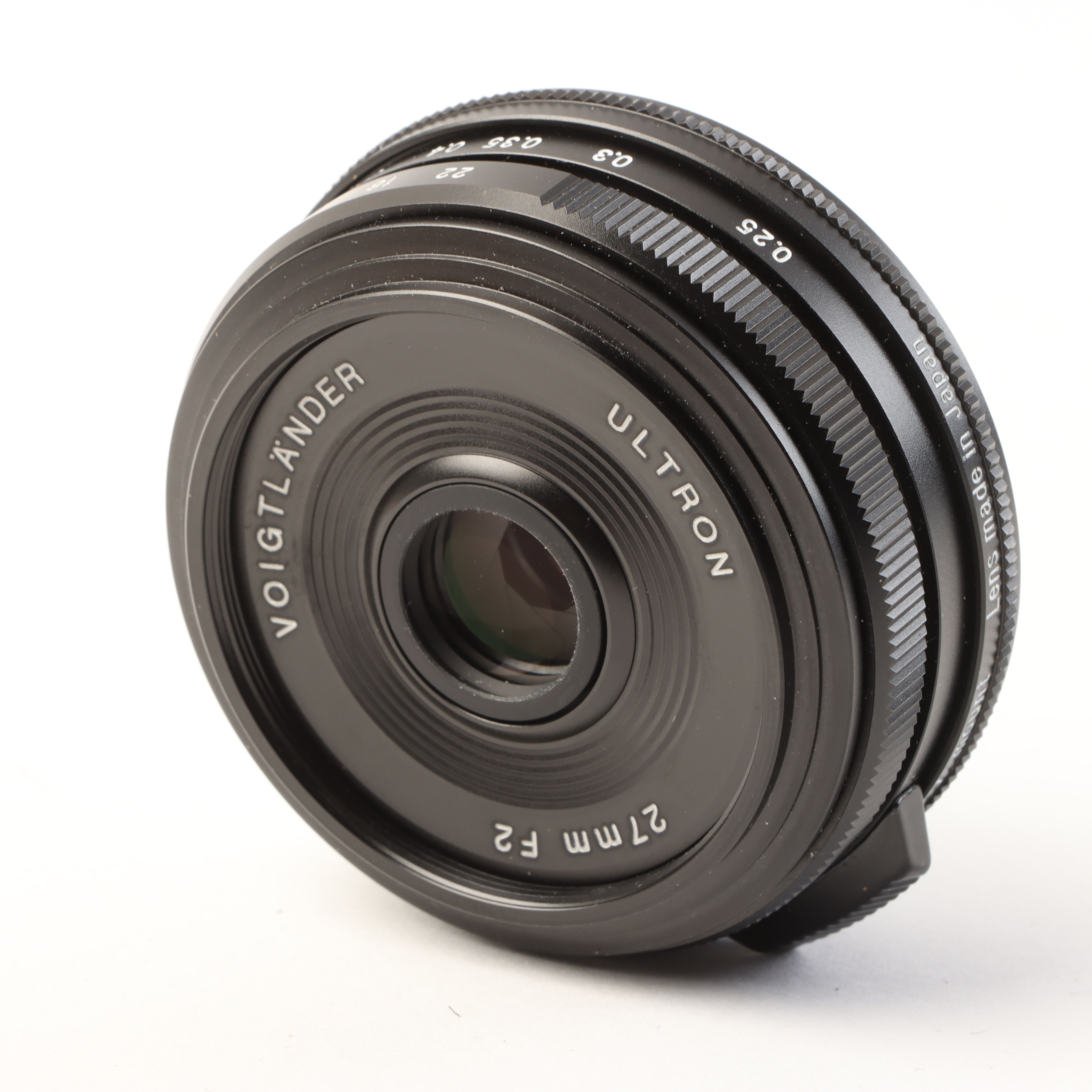 USED Voigtlander 27mm f2 Ultron Lens for Fujifilm X - Black